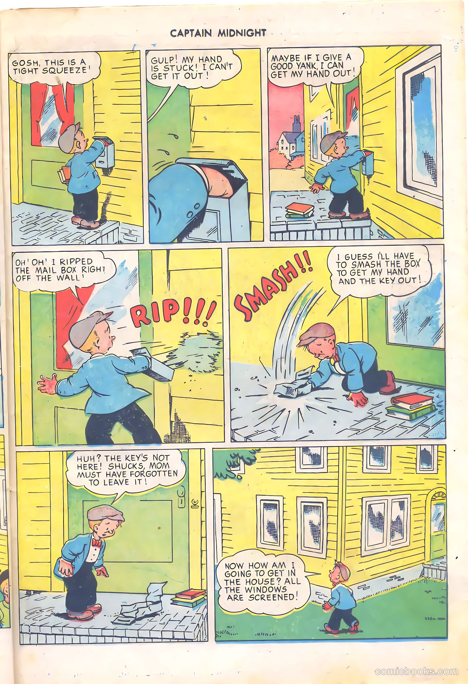 Captain Midnight #51 — page 35 of 52