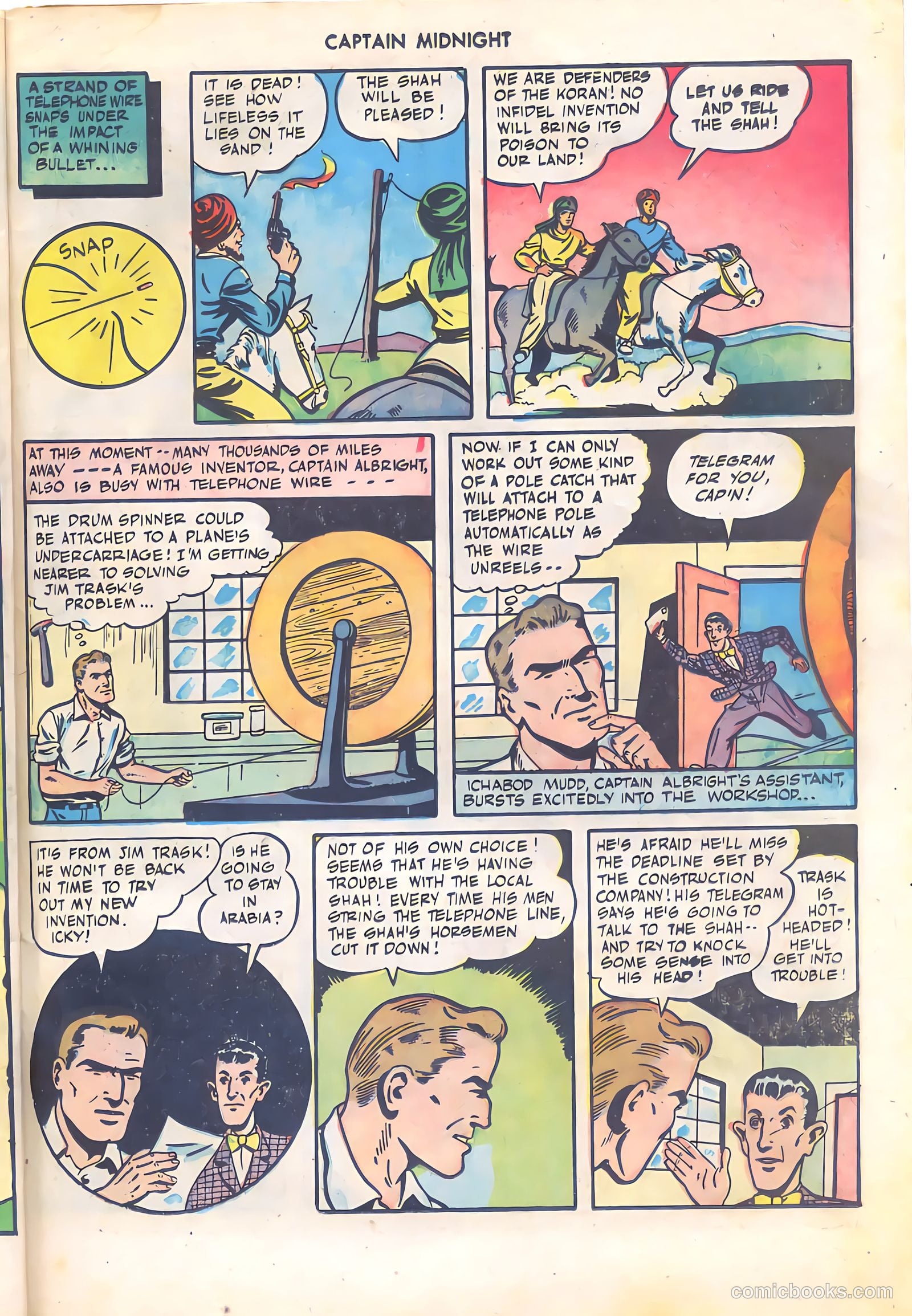 Captain Midnight #51 — page 39 of 52