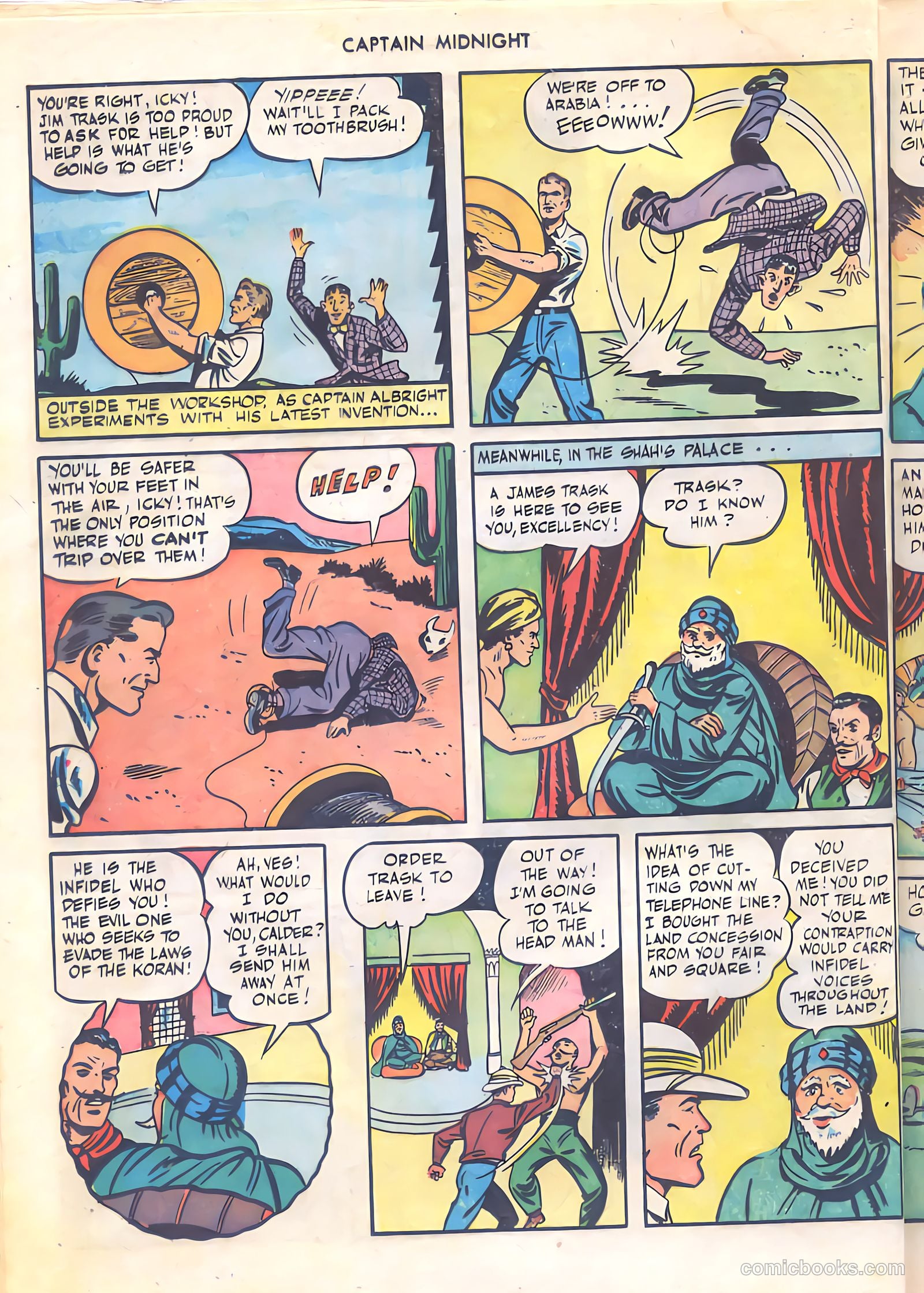 Captain Midnight #51 — page 40 of 52