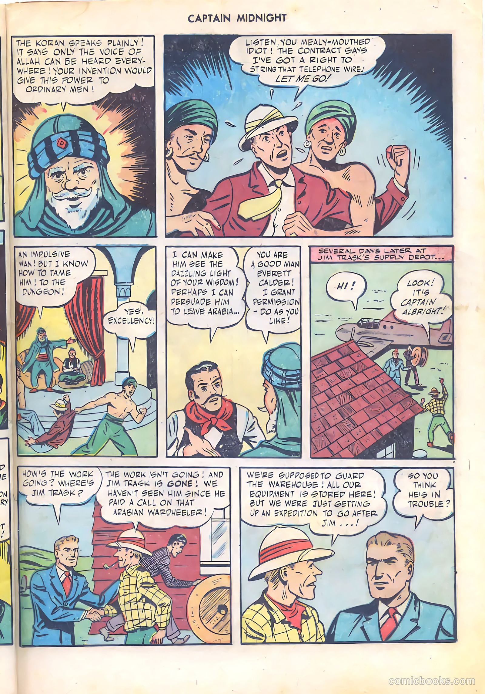 Captain Midnight #51 — page 41 of 52