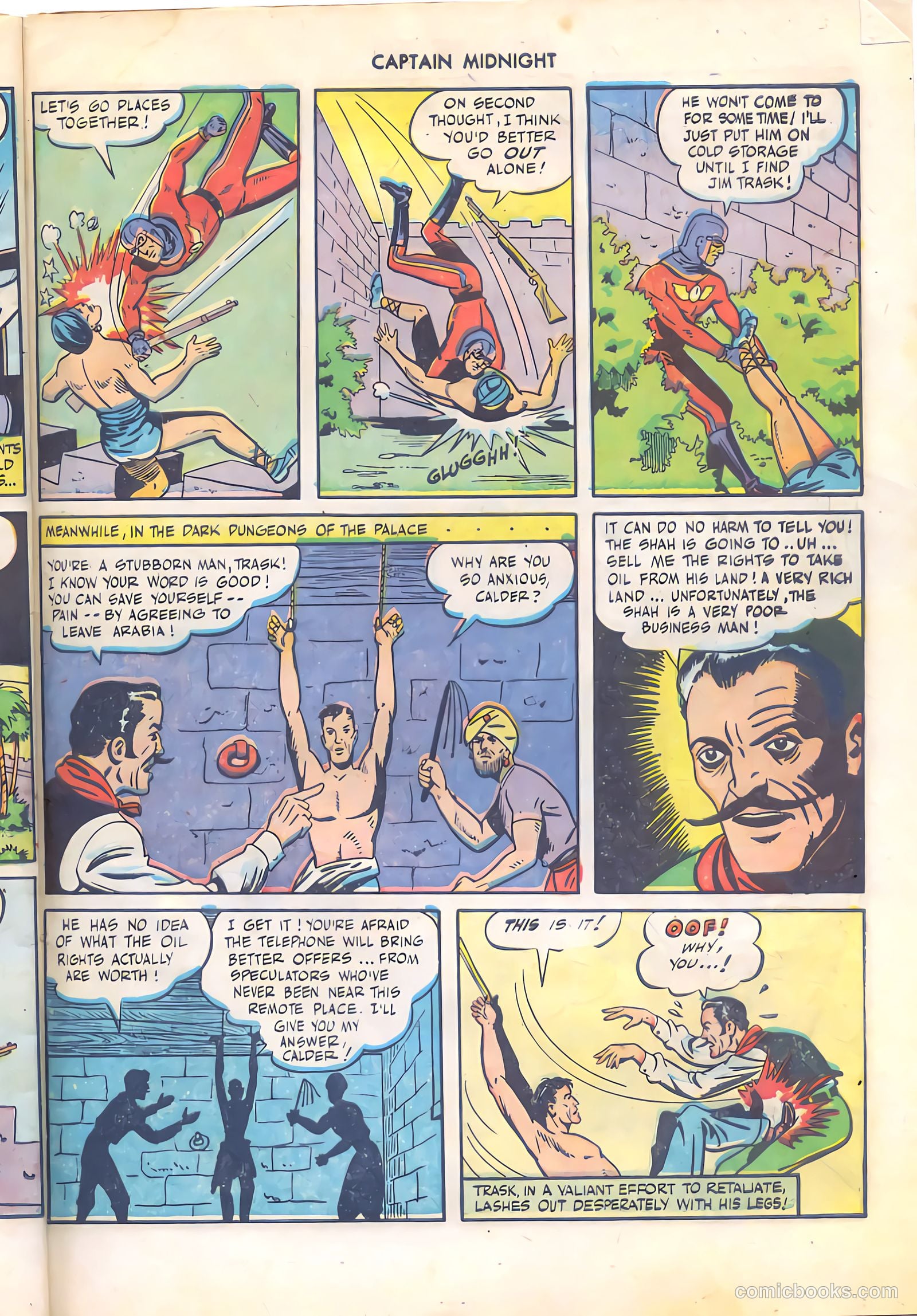 Captain Midnight #51 — page 43 of 52