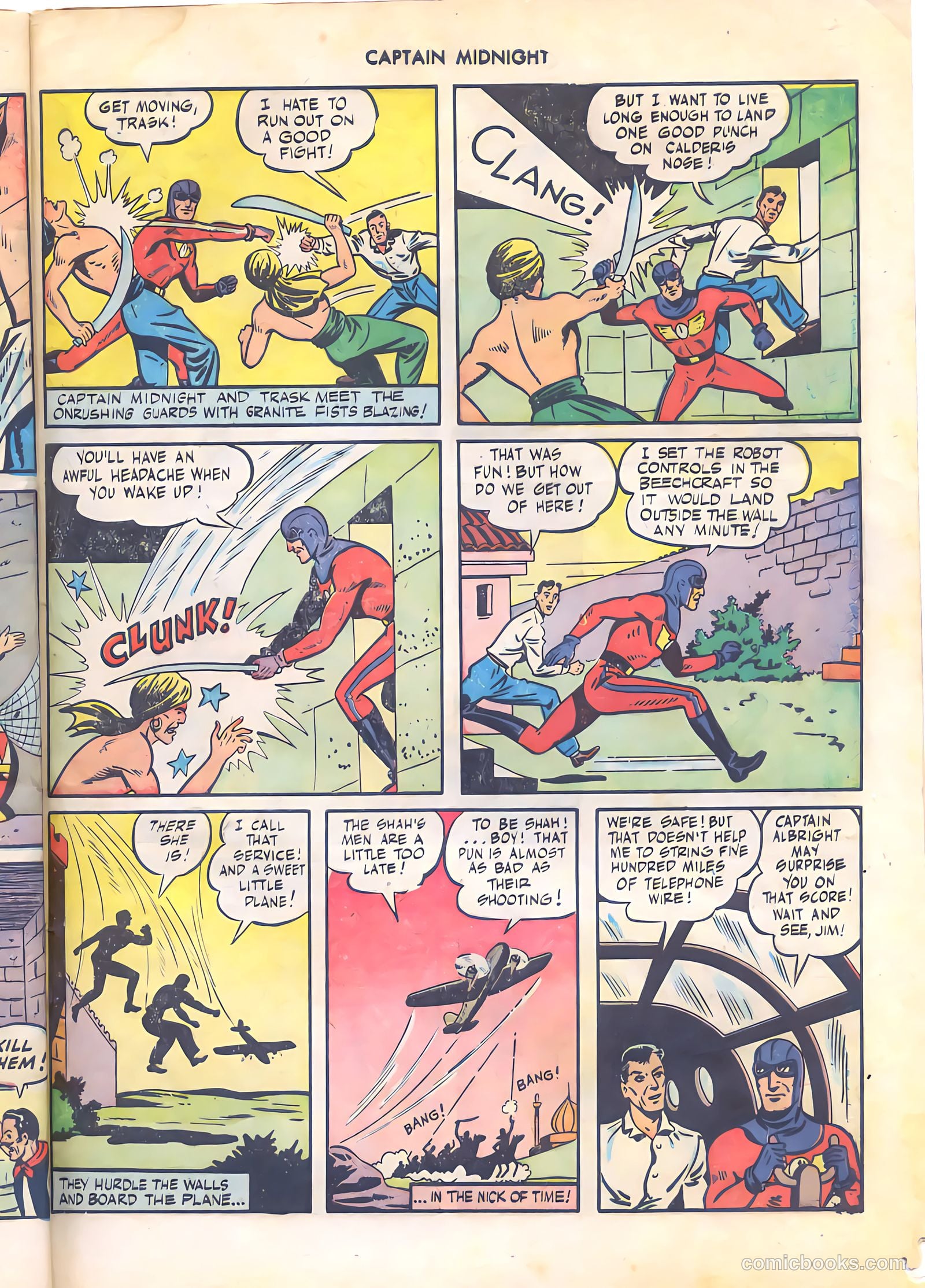 Captain Midnight #51 — page 45 of 52