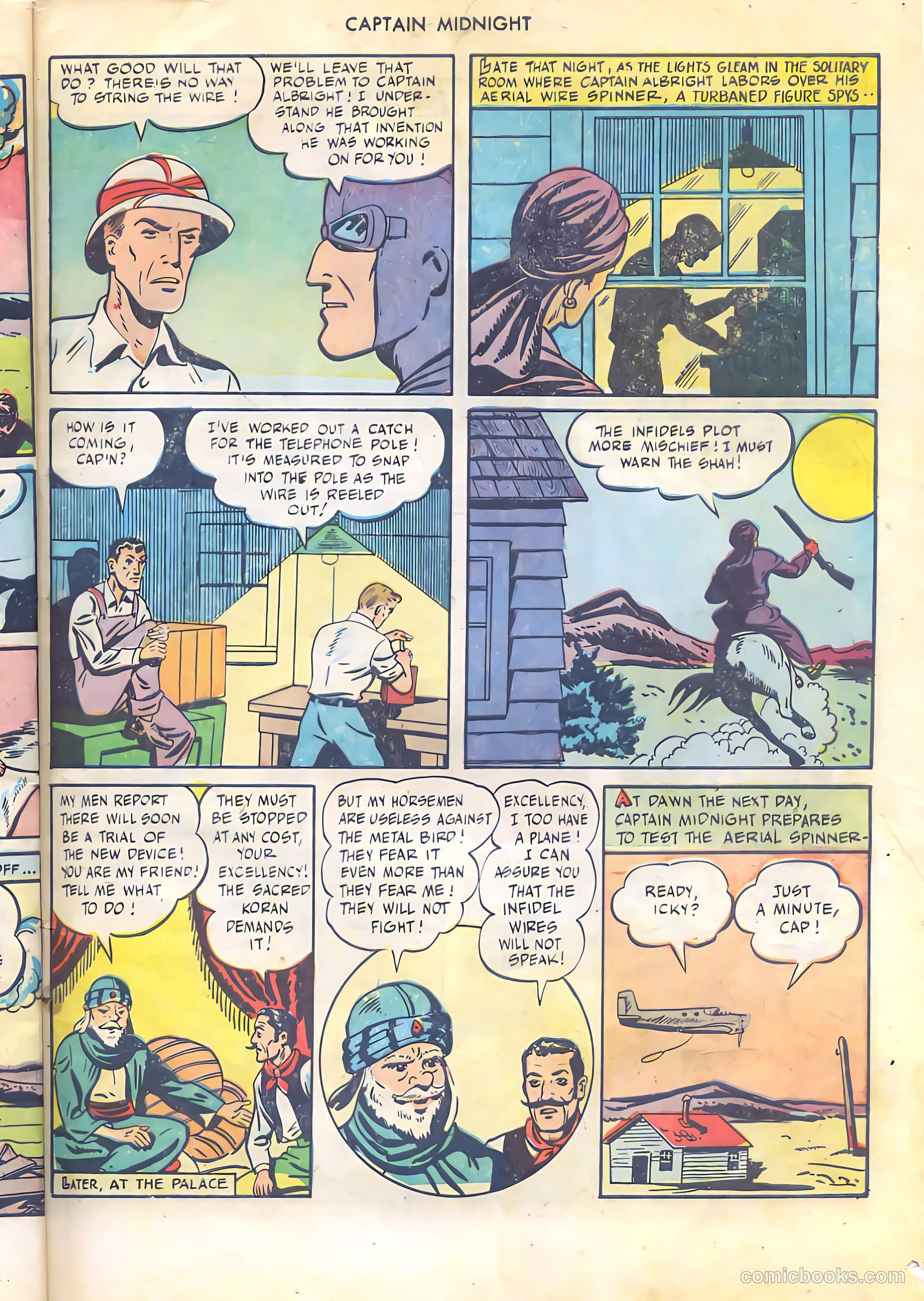 Captain Midnight #51 — page 47 of 52