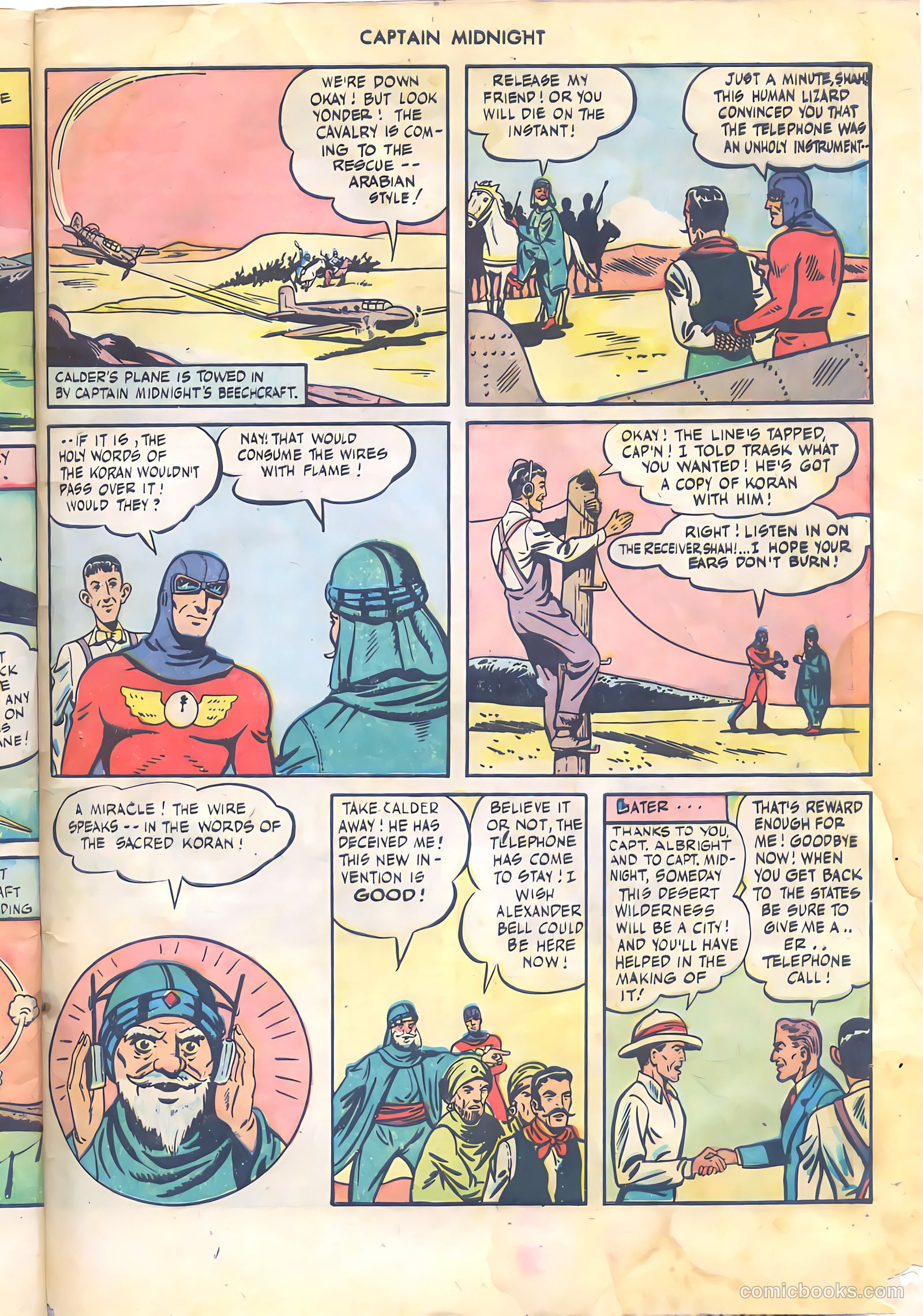 Captain Midnight #51 — page 49 of 52