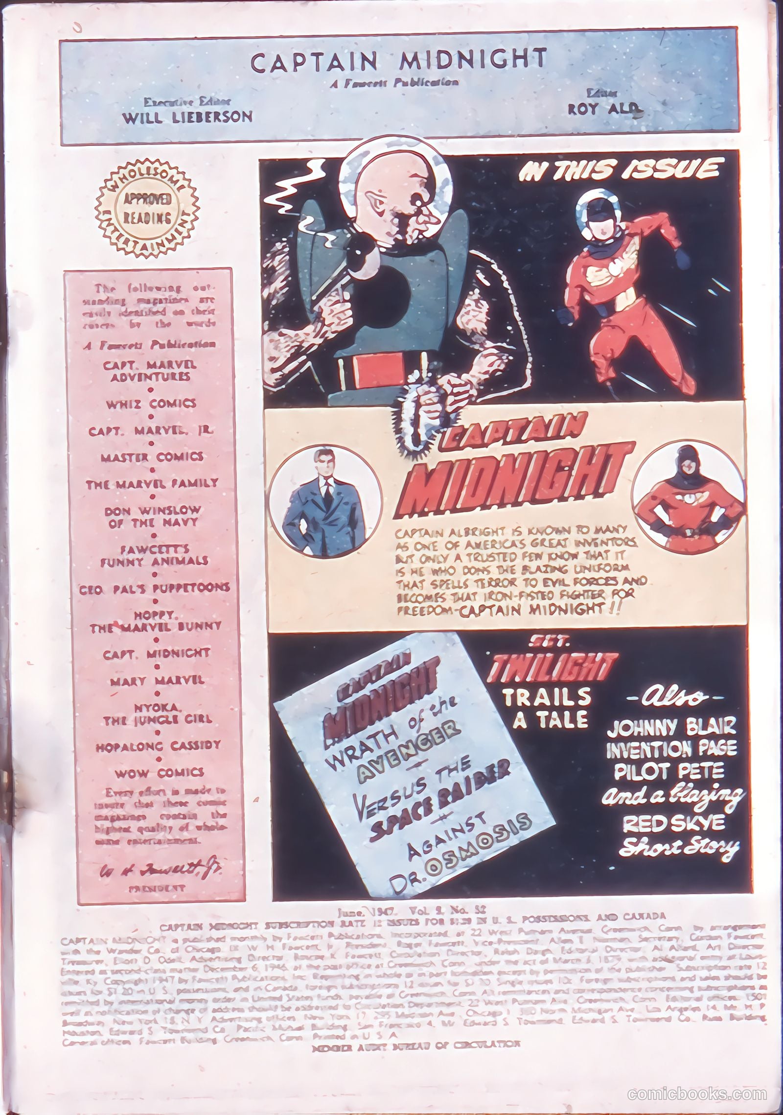 Captain Midnight #52 — page 3 of 52
