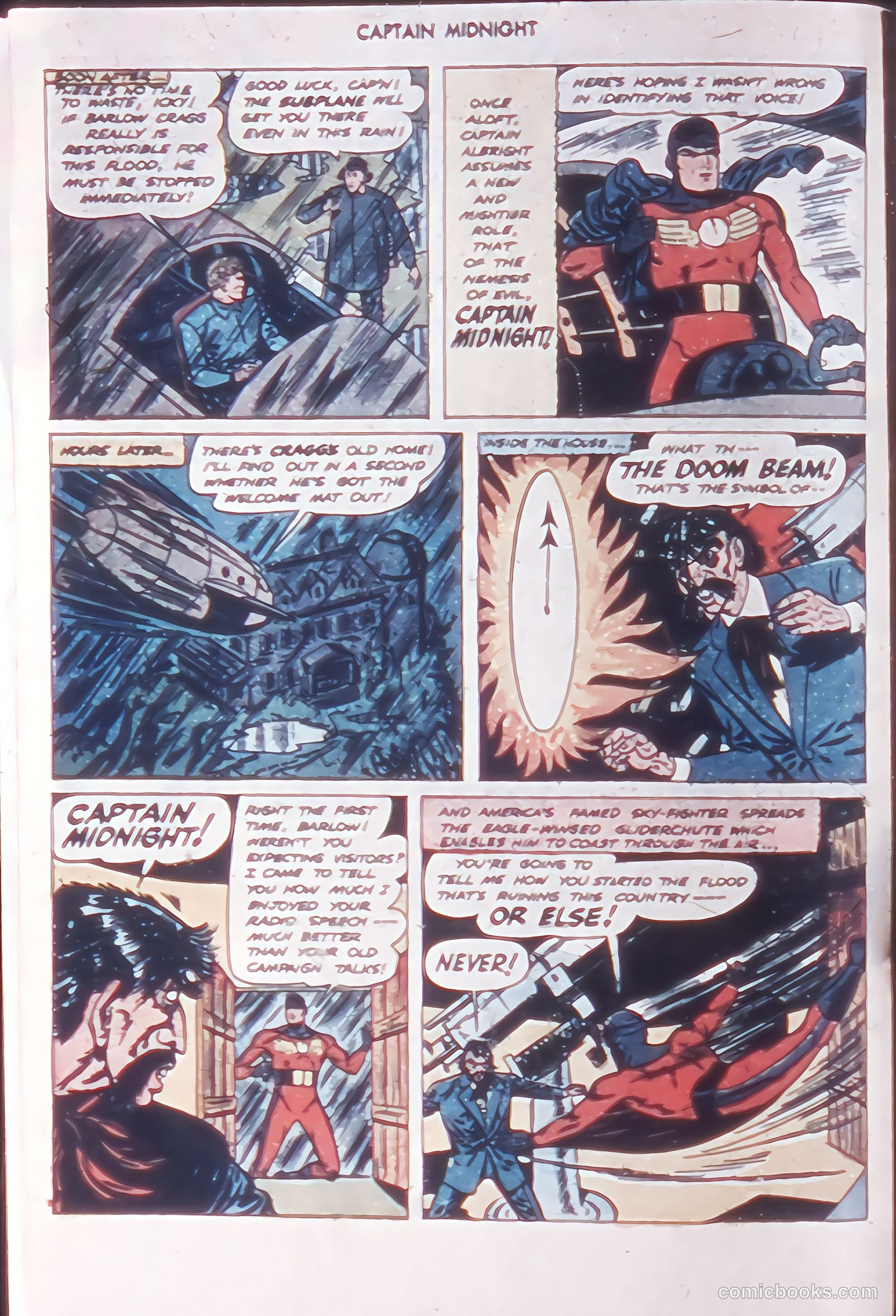 Captain Midnight #52 — page 8 of 52