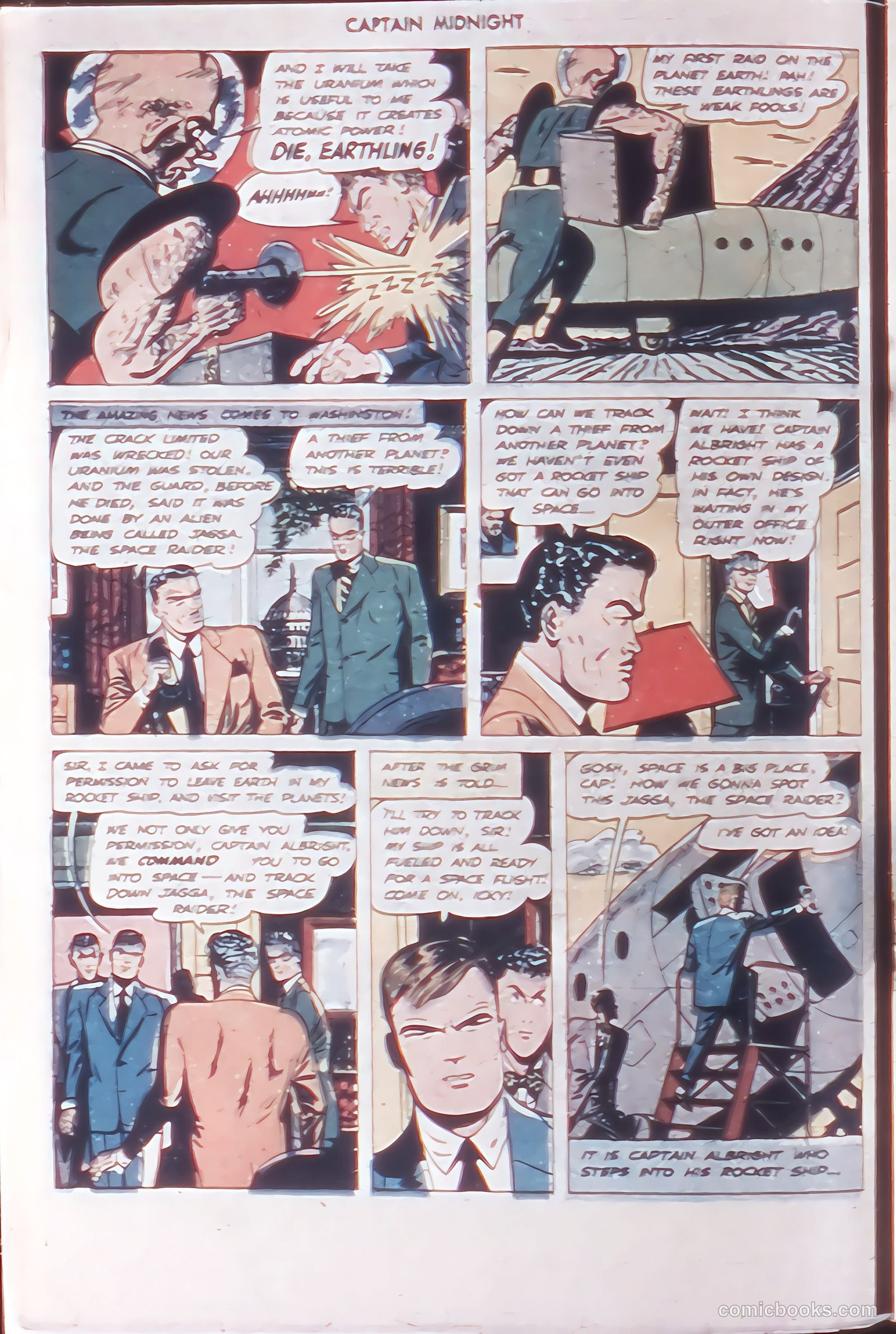 Captain Midnight #52 — page 18 of 52
