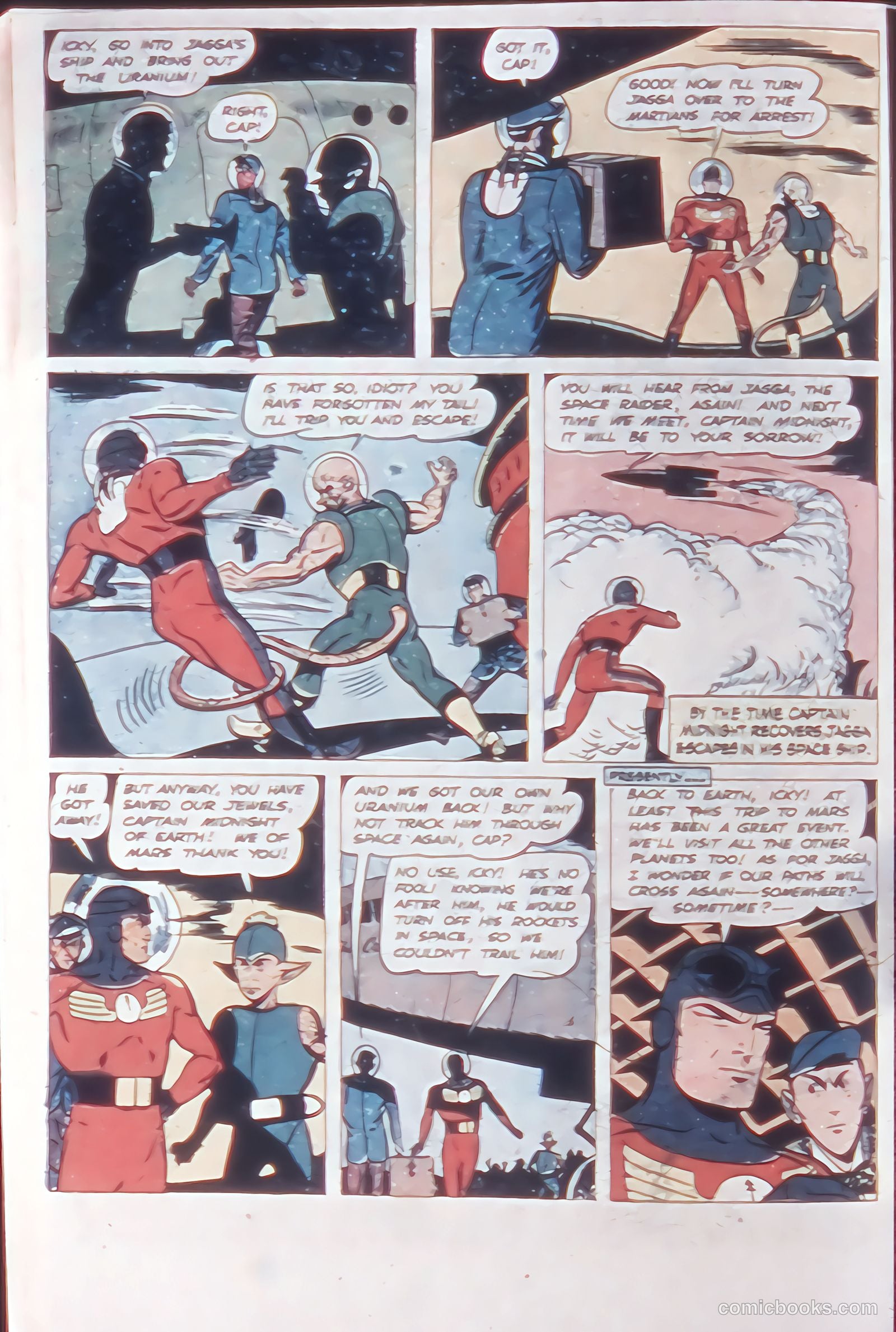 Captain Midnight #52 — page 22 of 52