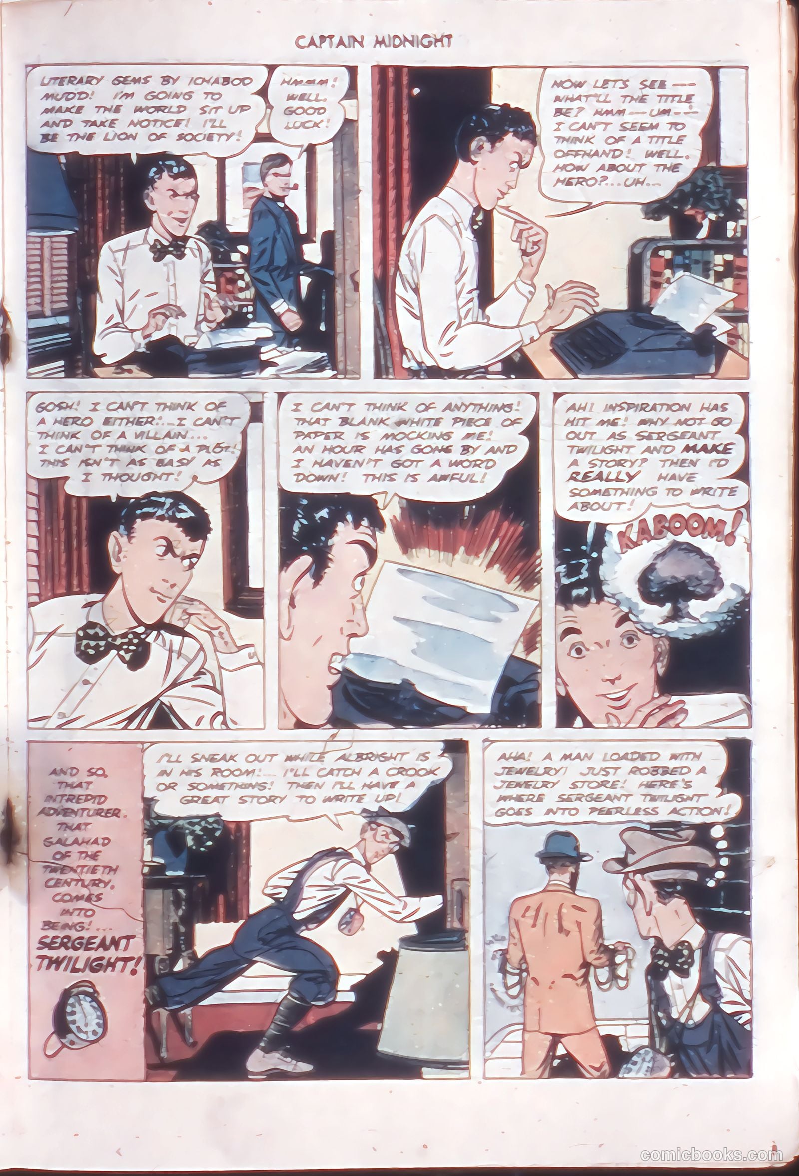 Captain Midnight #52 — page 27 of 52