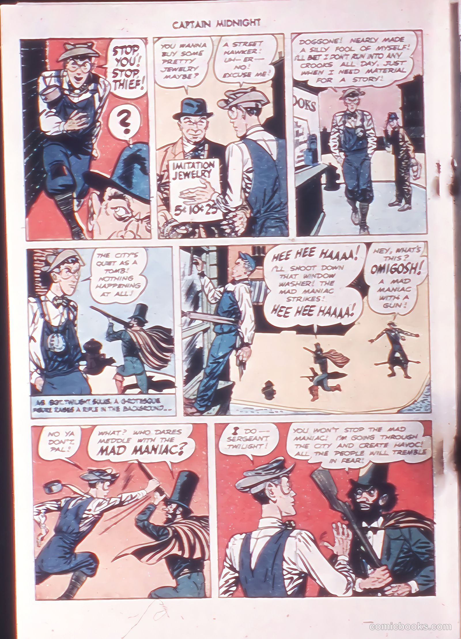 Captain Midnight #52 — page 28 of 52