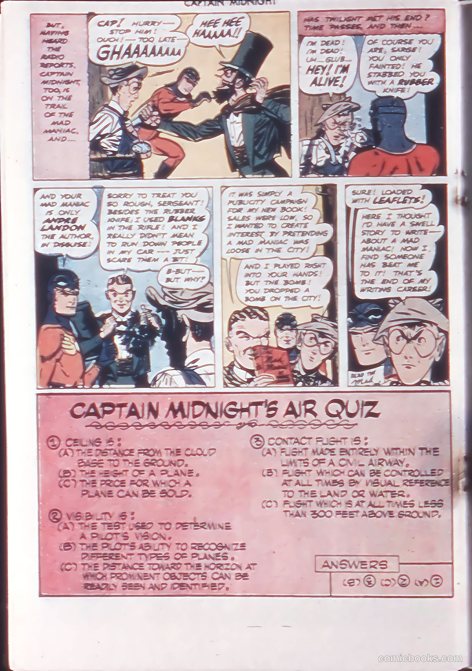 Captain Midnight #52 — page 32 of 52