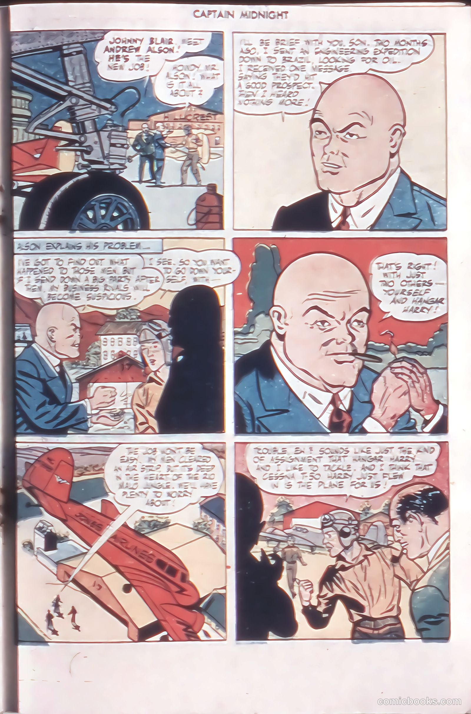 Captain Midnight #52 — page 35 of 52