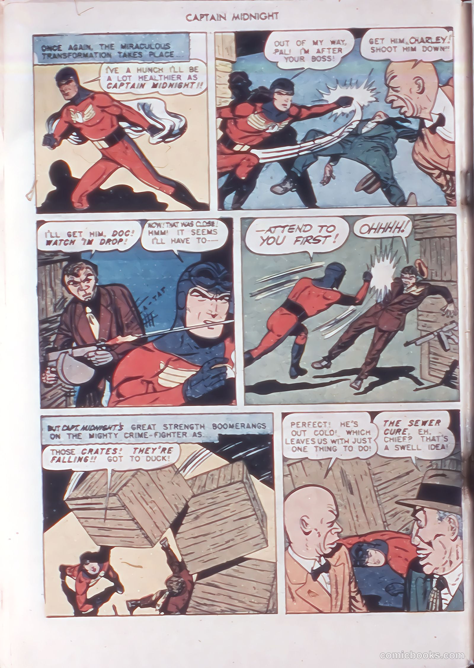 Captain Midnight #52 — page 46 of 52