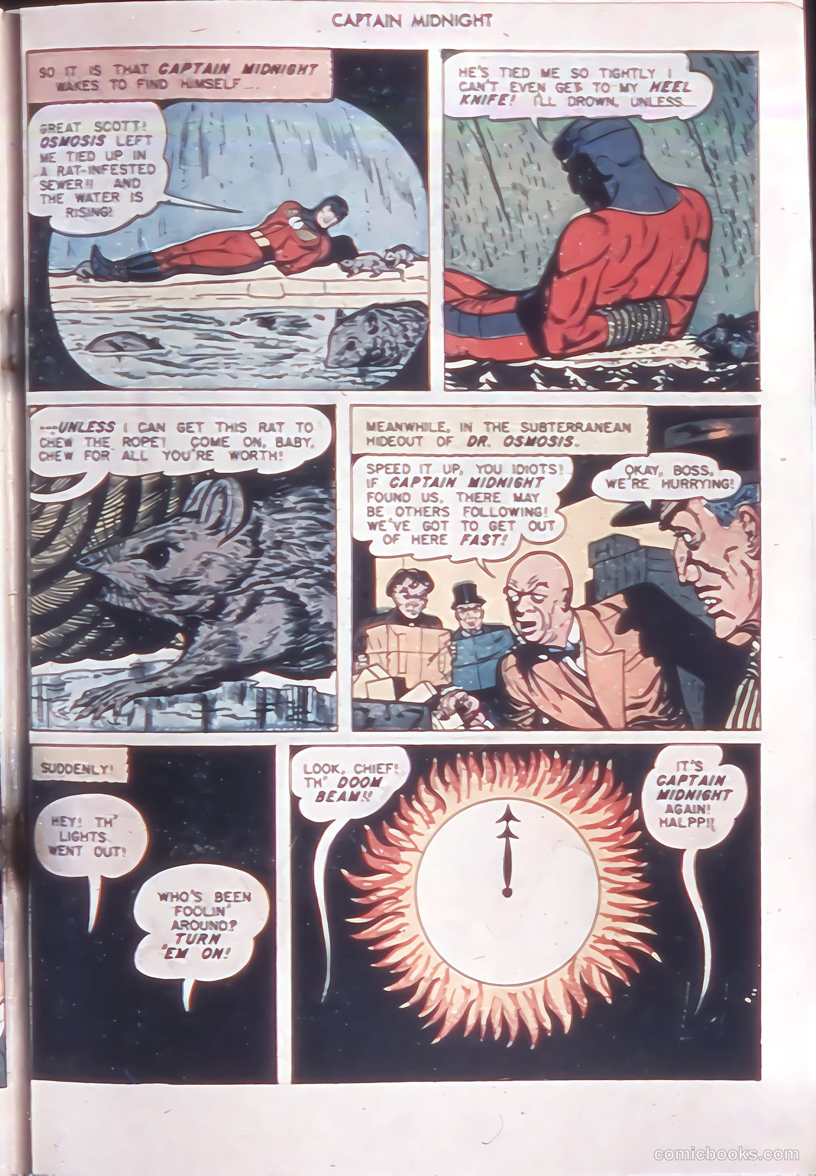Captain Midnight #52 — page 47 of 52