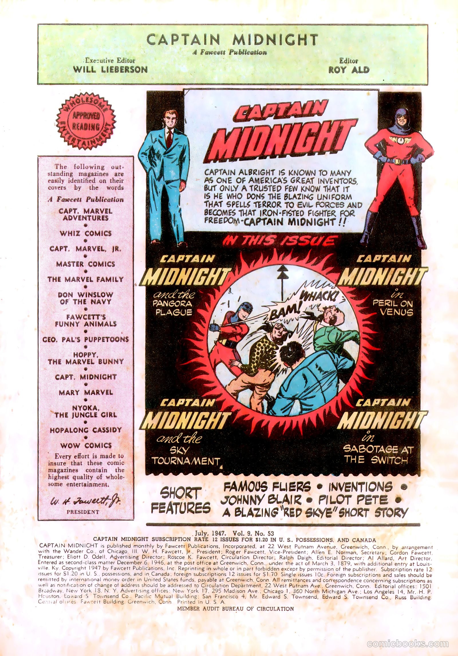 Captain Midnight #53 — page 4 of 53