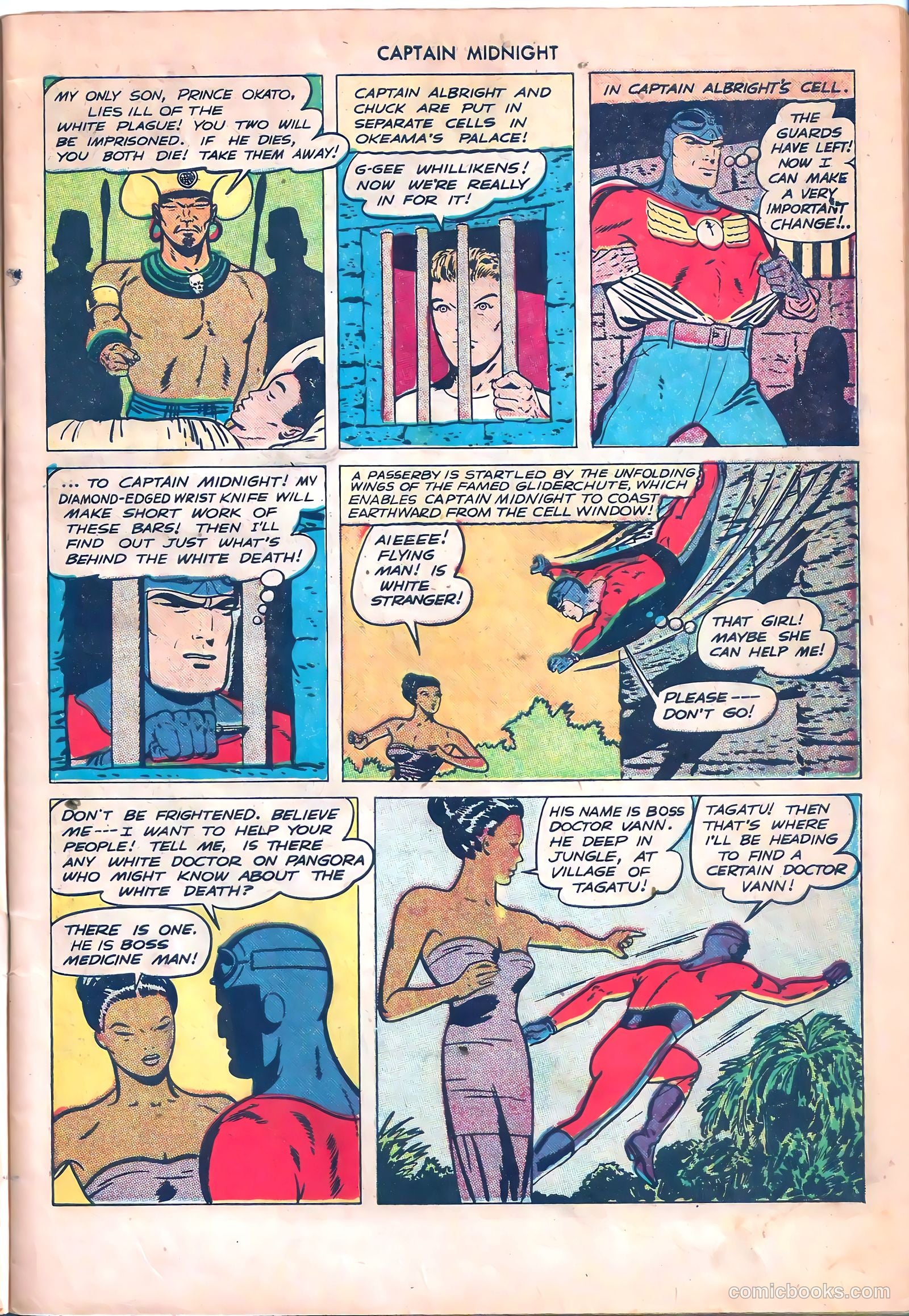 Captain Midnight #53 — page 8 of 53