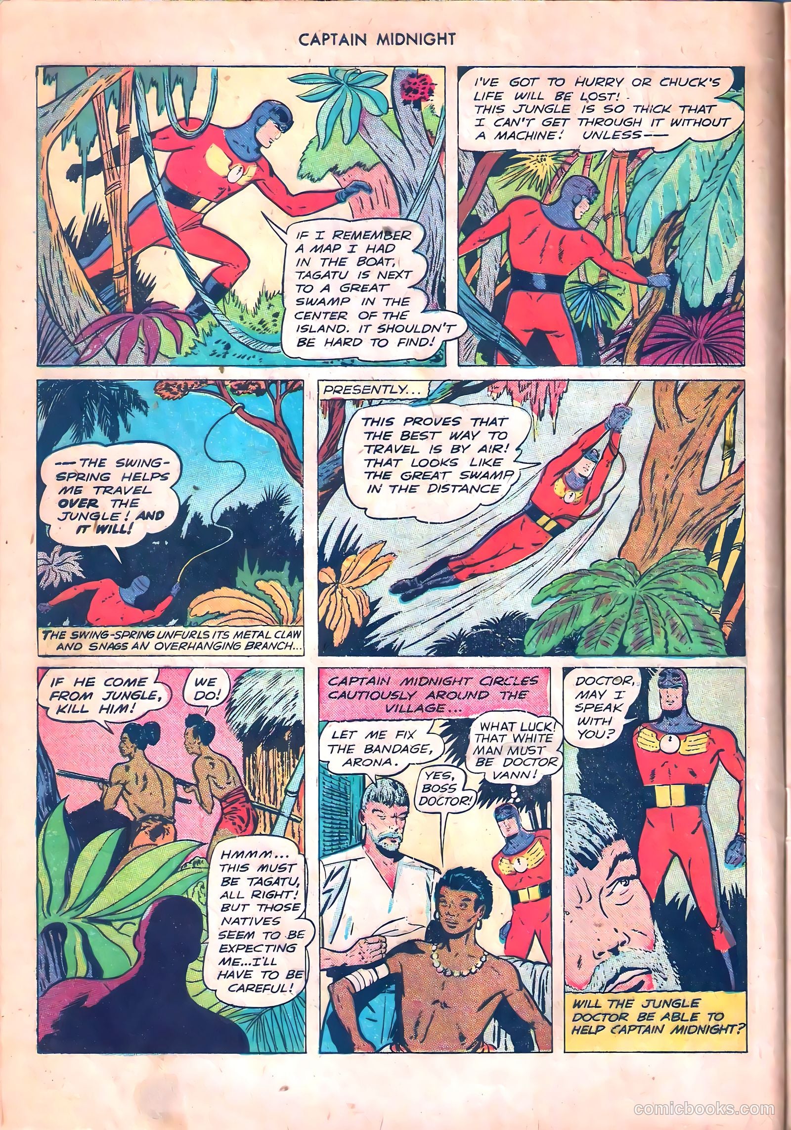 Captain Midnight #53 — page 9 of 53