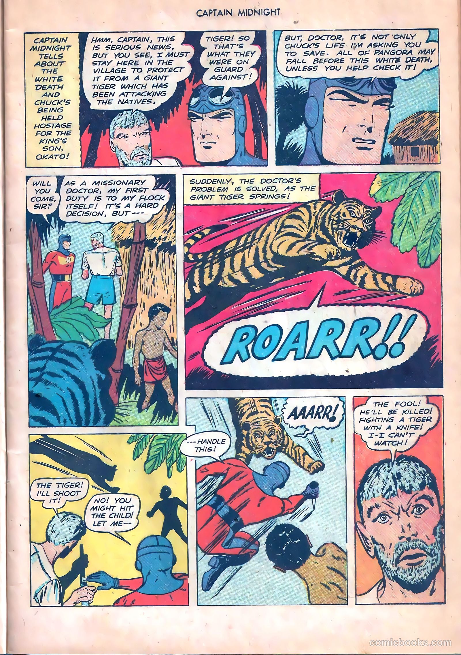 Captain Midnight #53 — page 10 of 53