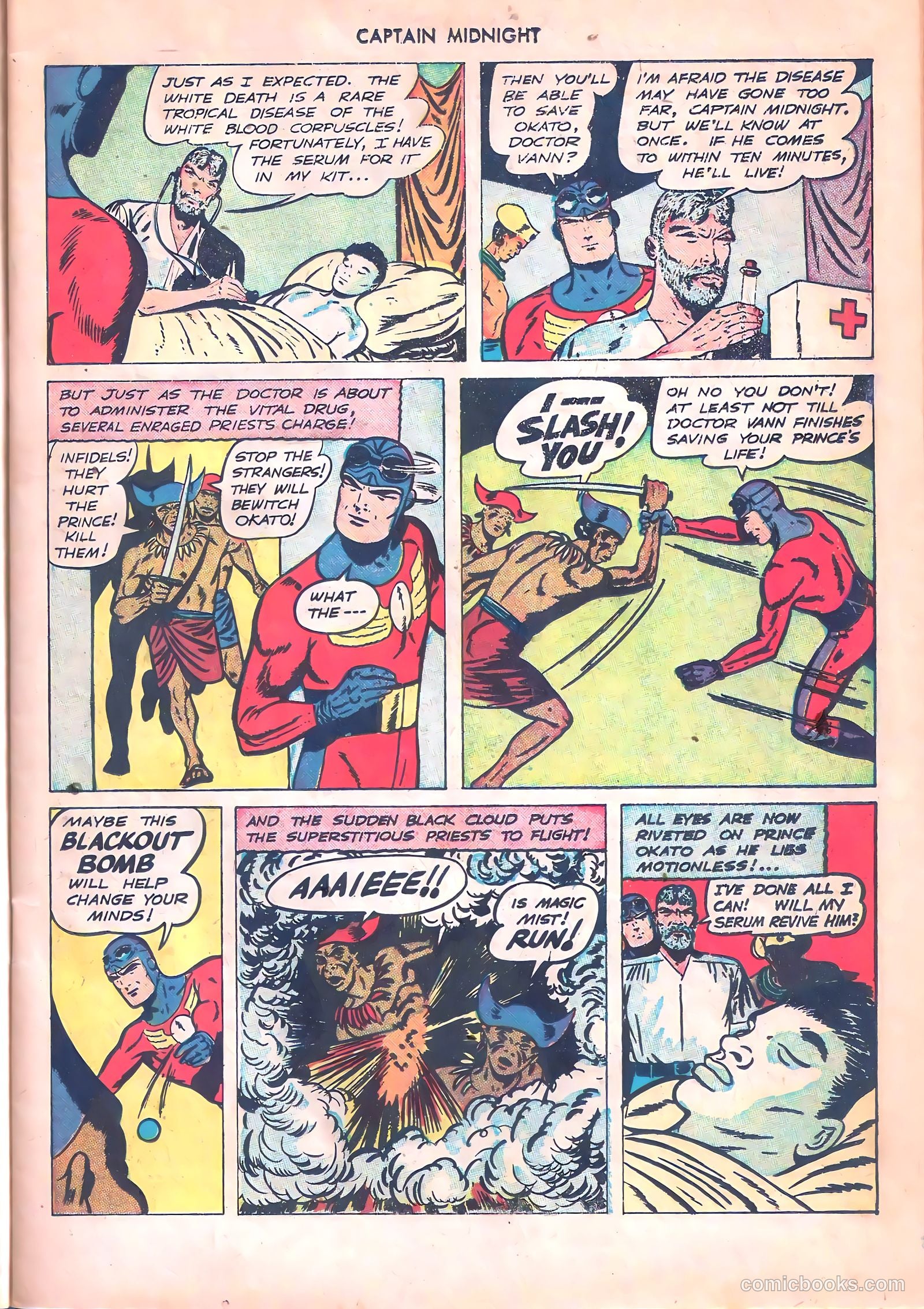 Captain Midnight #53 — page 12 of 53