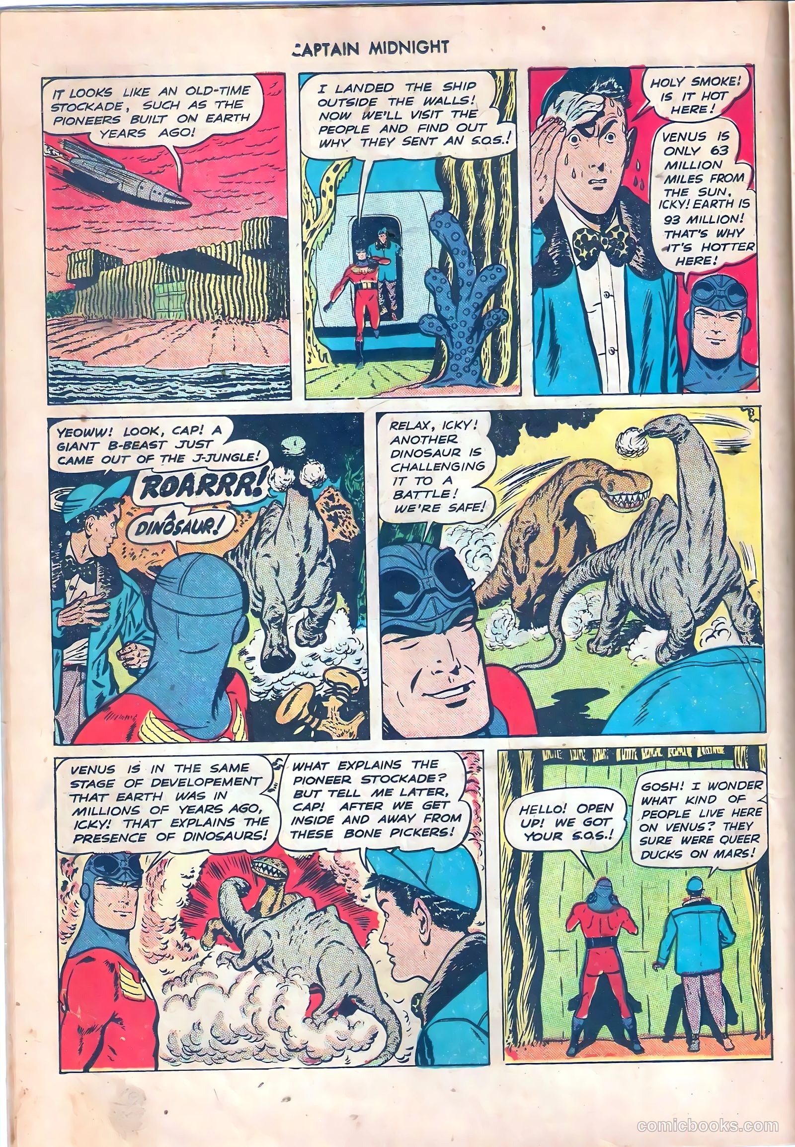 Captain Midnight #53 — page 19 of 53