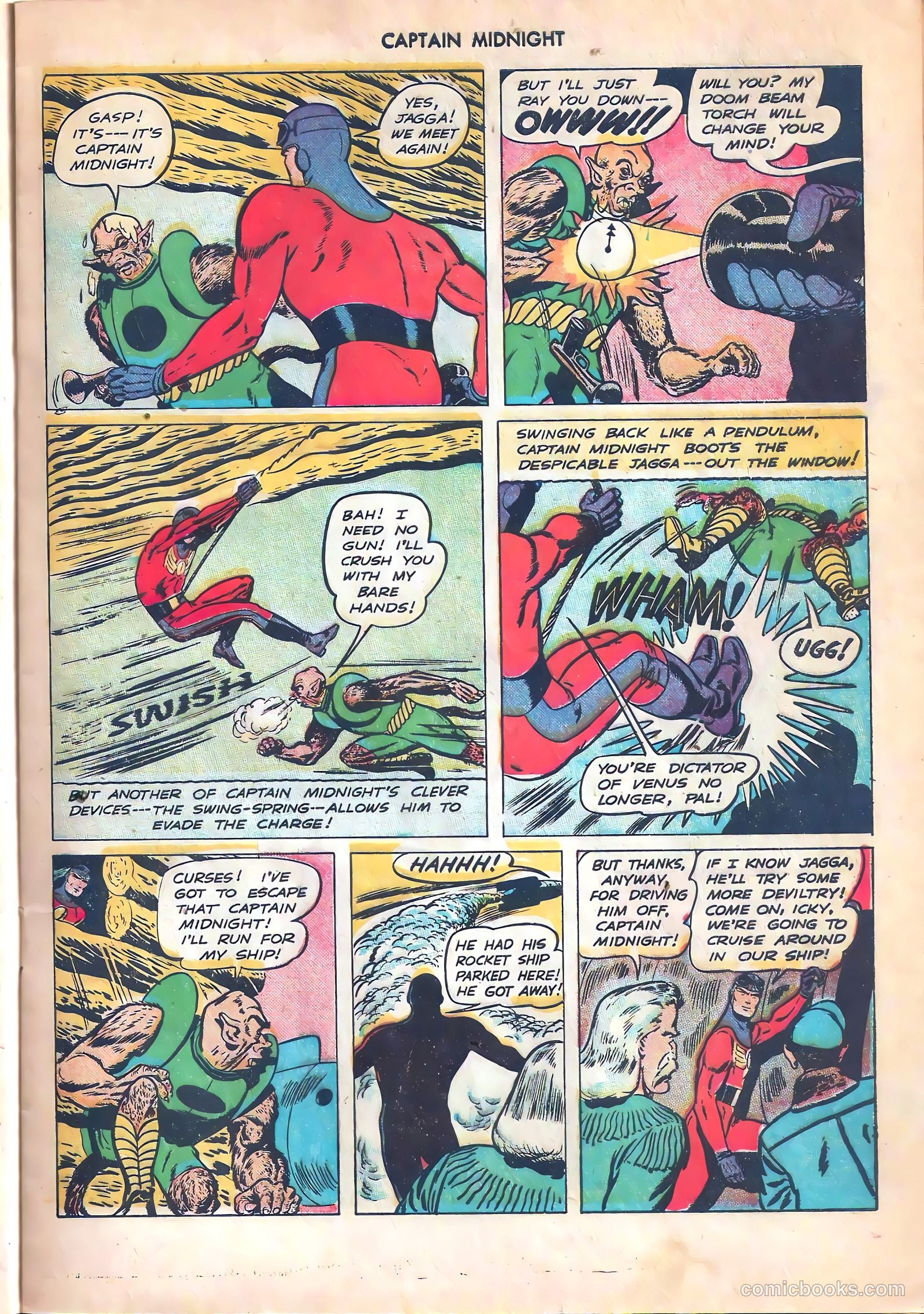 Captain Midnight #53 — page 22 of 53