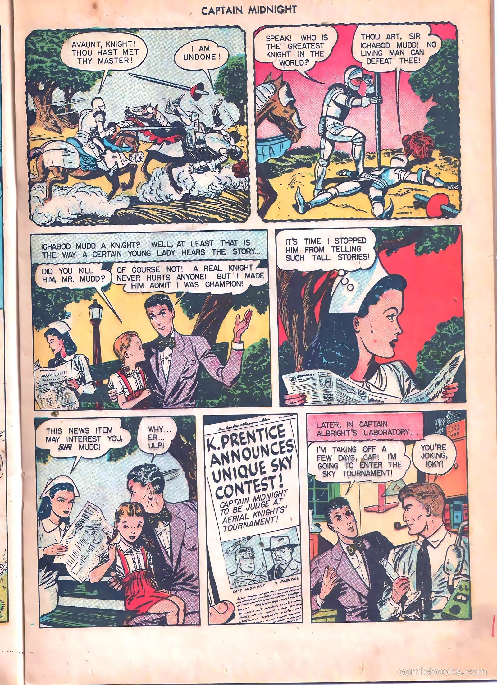 Captain Midnight #53 — page 26 of 53