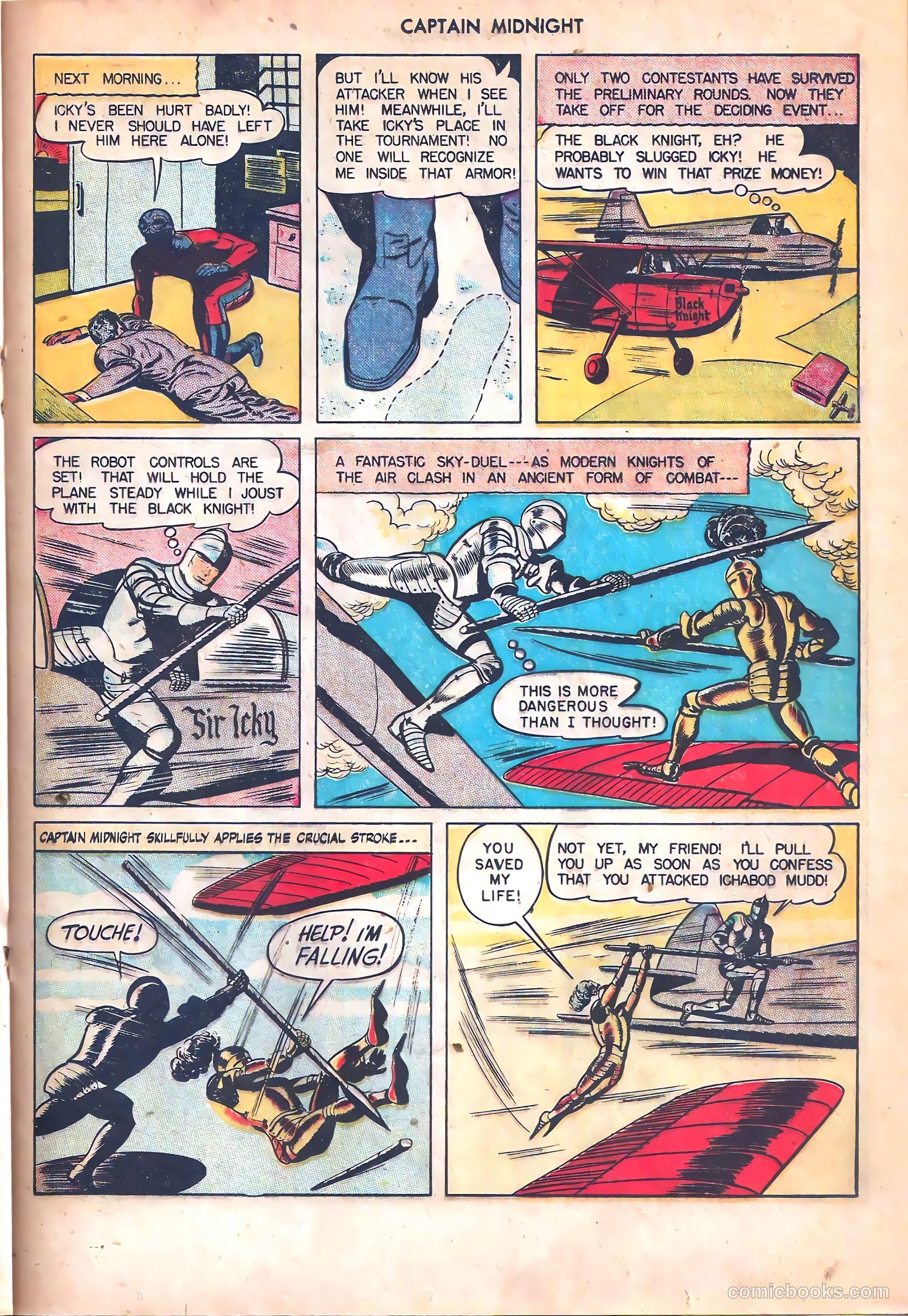 Captain Midnight #53 — page 30 of 53