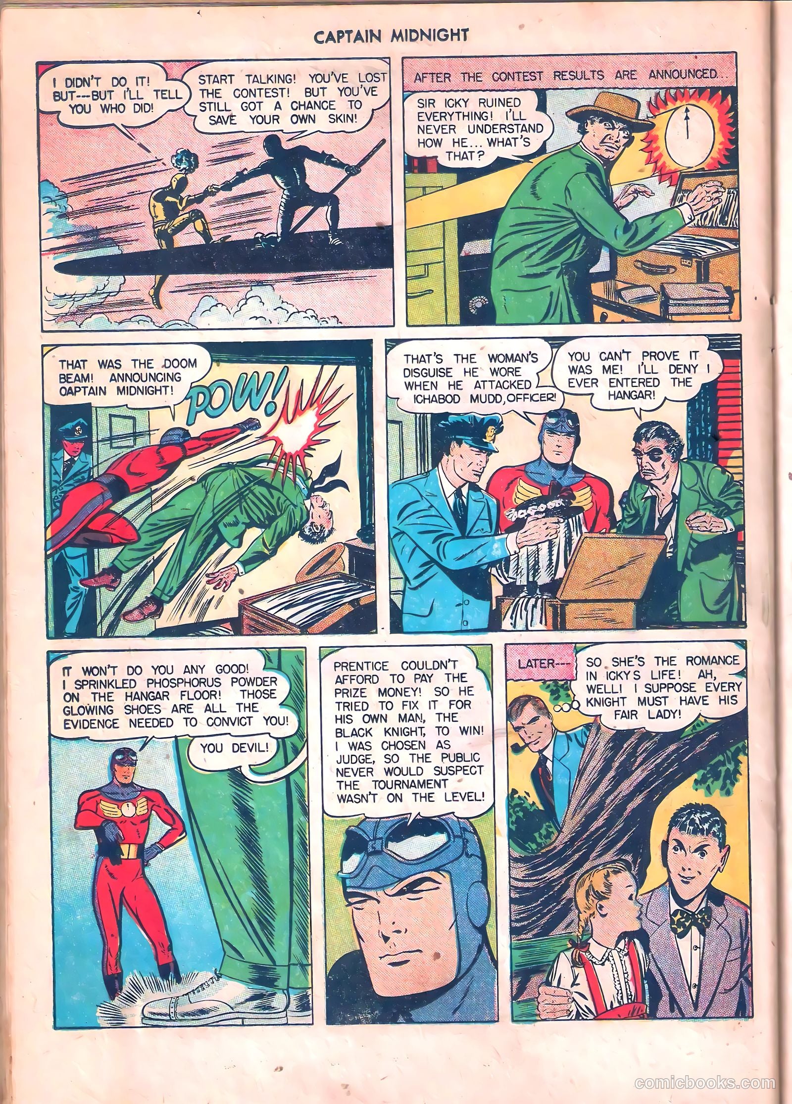 Captain Midnight #53 — page 31 of 53
