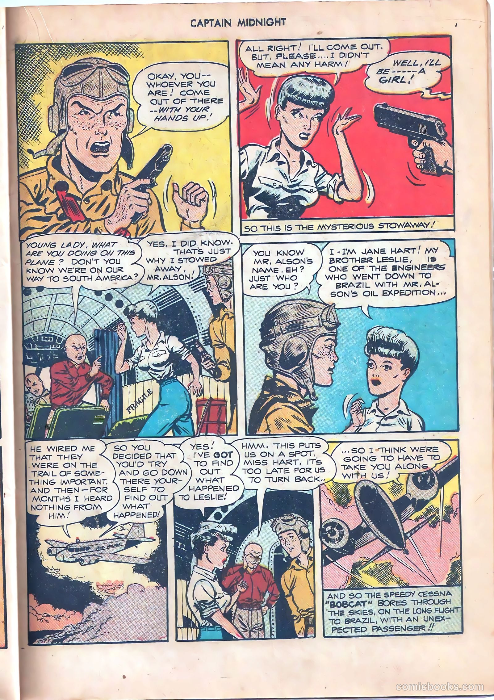 Captain Midnight #53 — page 36 of 53