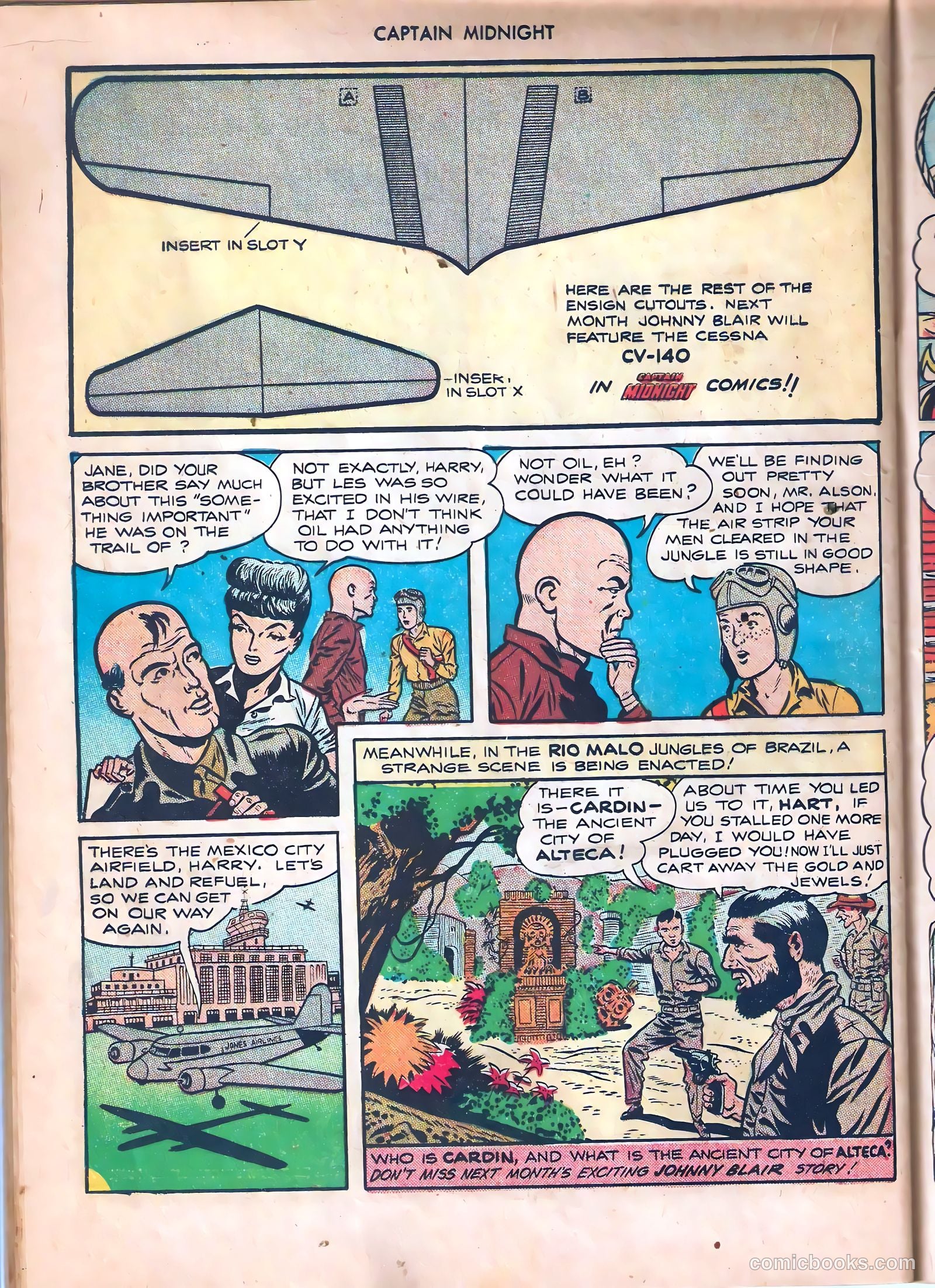 Captain Midnight #53 — page 37 of 53