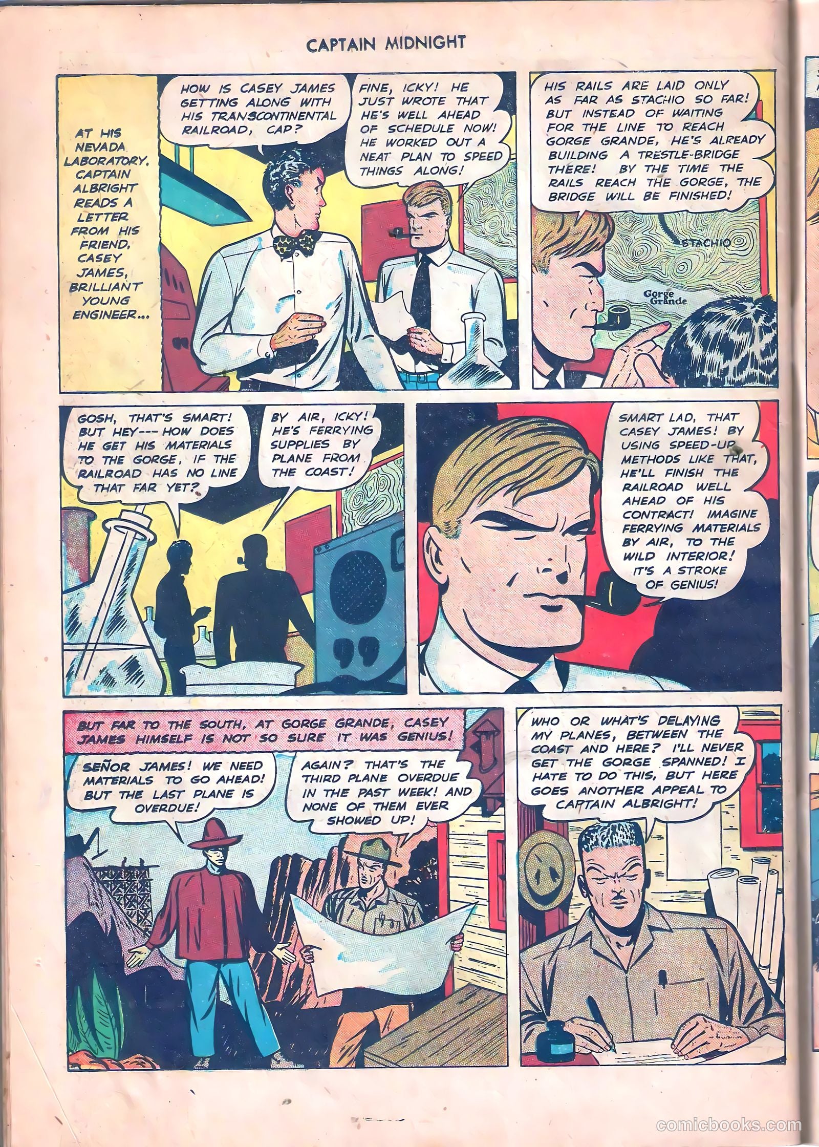 Captain Midnight #53 — page 43 of 53