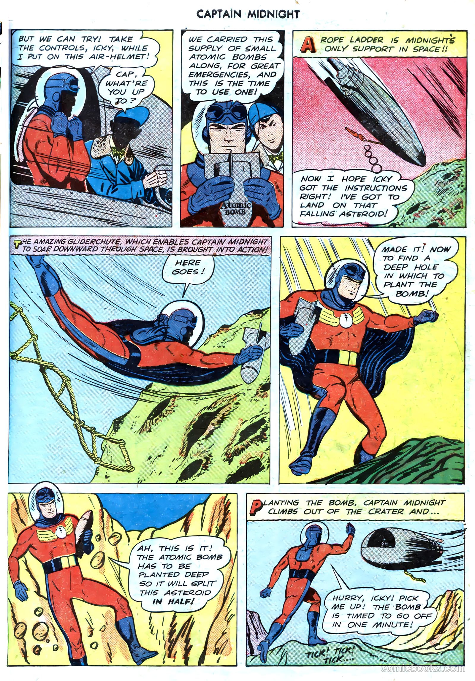 Captain Midnight #54 — page 9 of 52