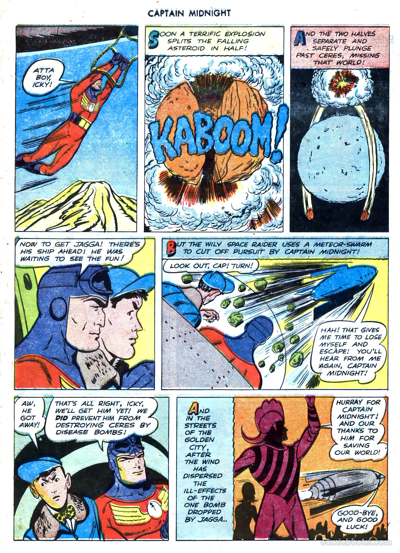Captain Midnight #54 — page 10 of 52