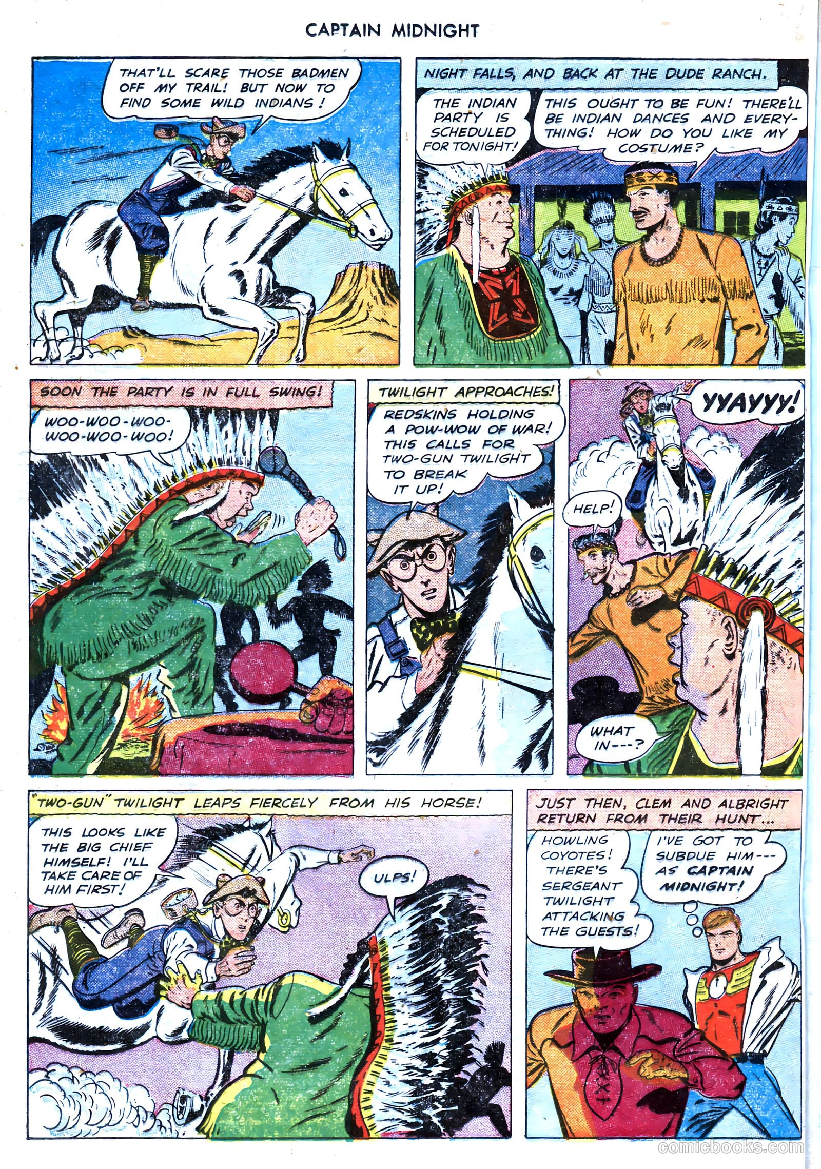 Captain Midnight #54 — page 28 of 52