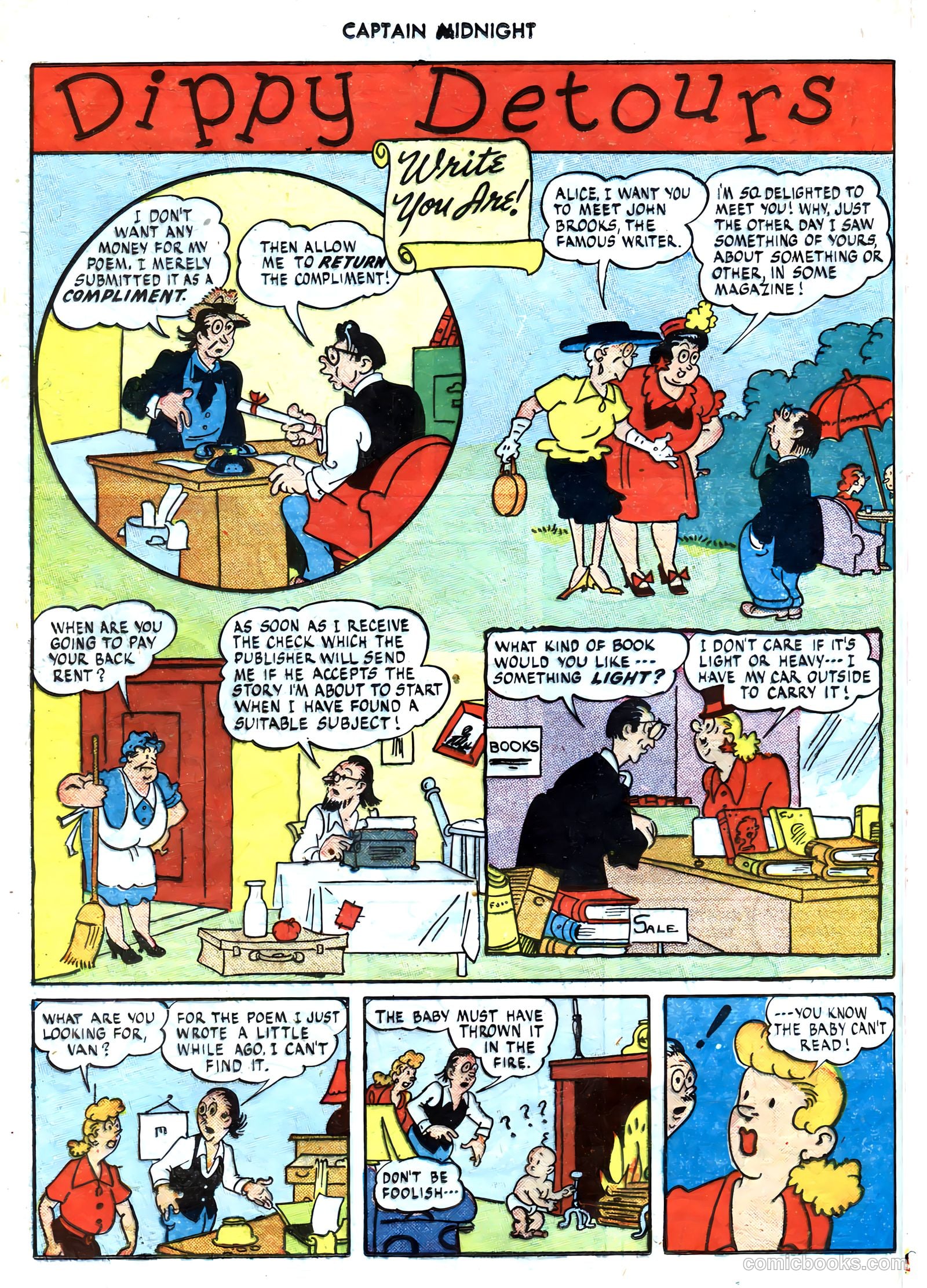 Captain Midnight #54 — page 30 of 52