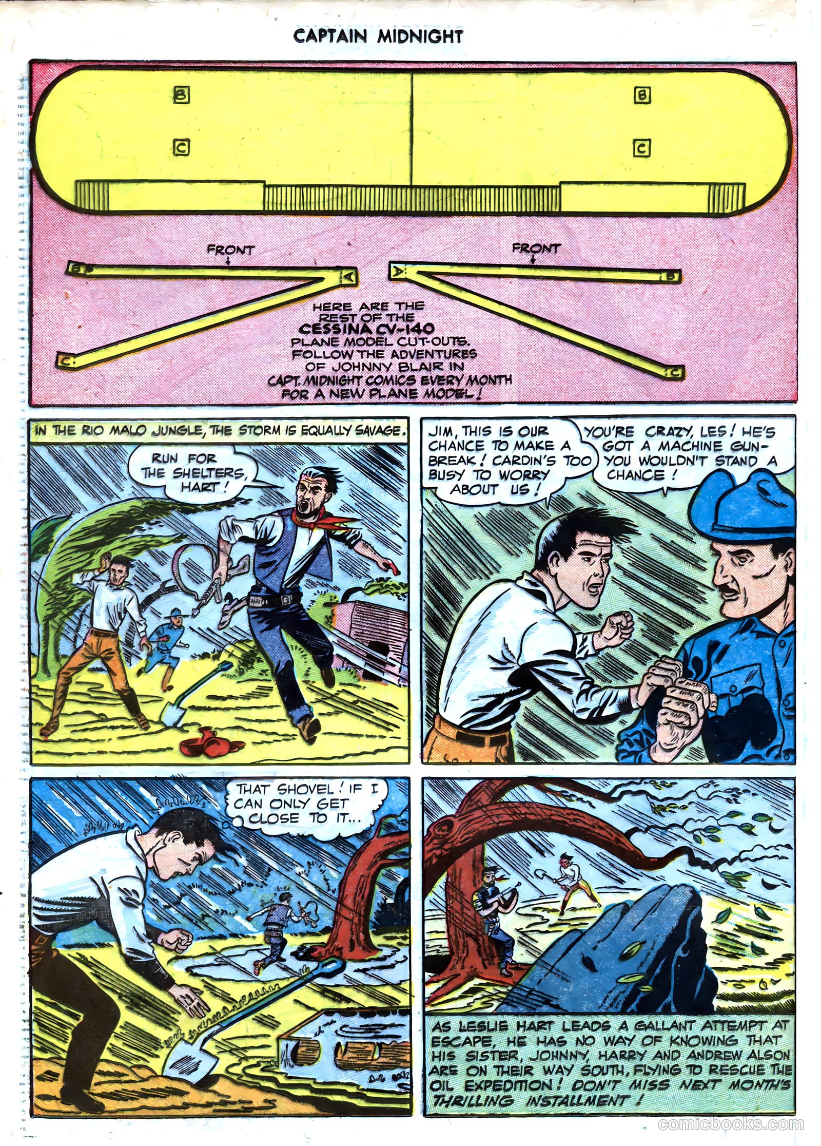 Captain Midnight #54 — page 36 of 52
