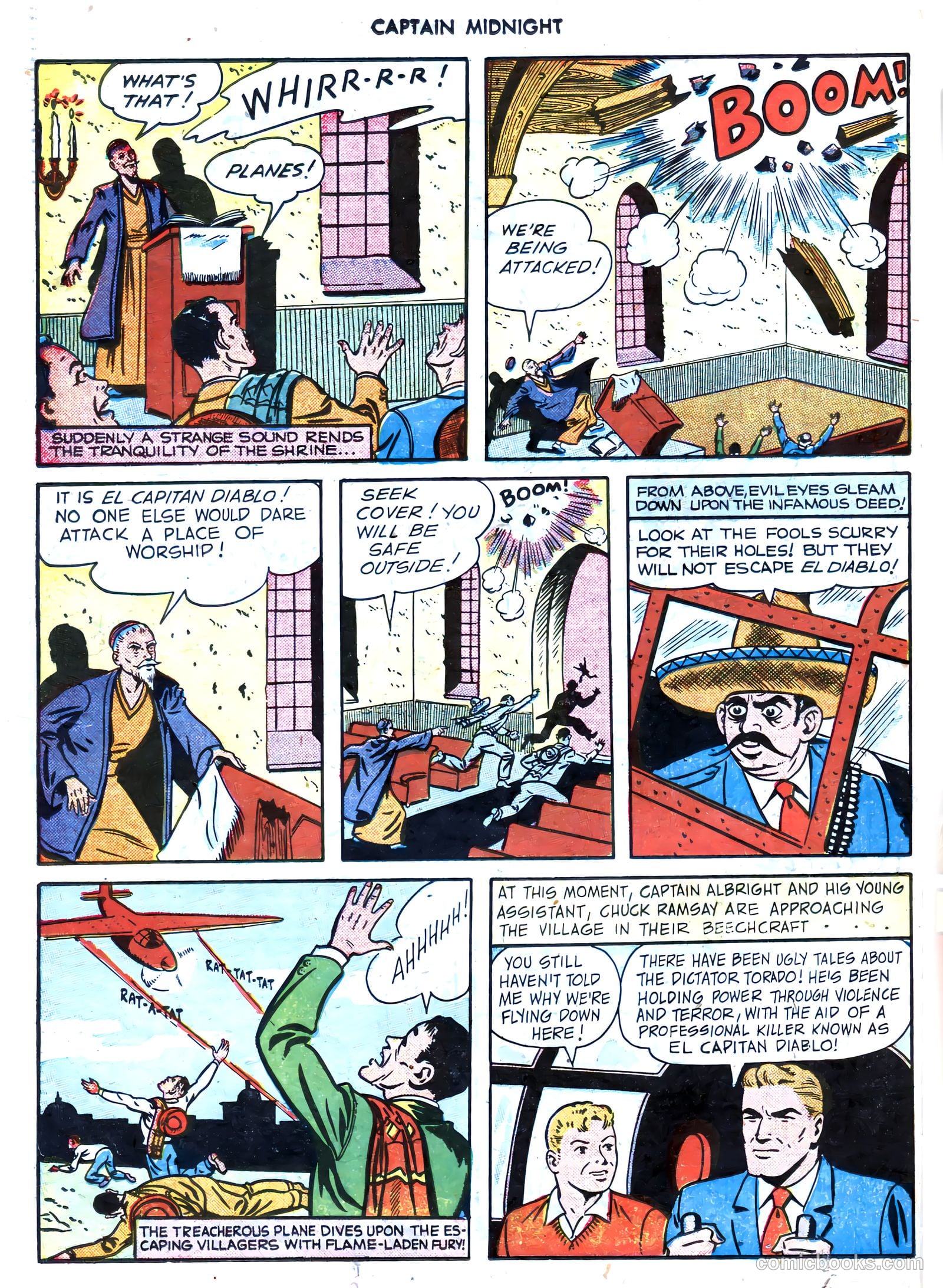 Captain Midnight #54 — page 38 of 52