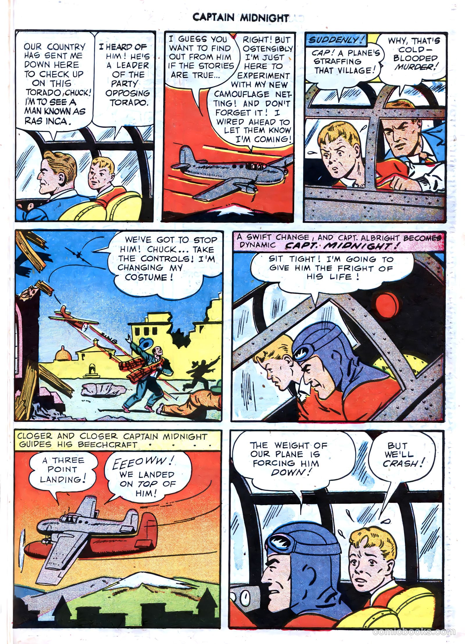 Captain Midnight #54 — page 39 of 52