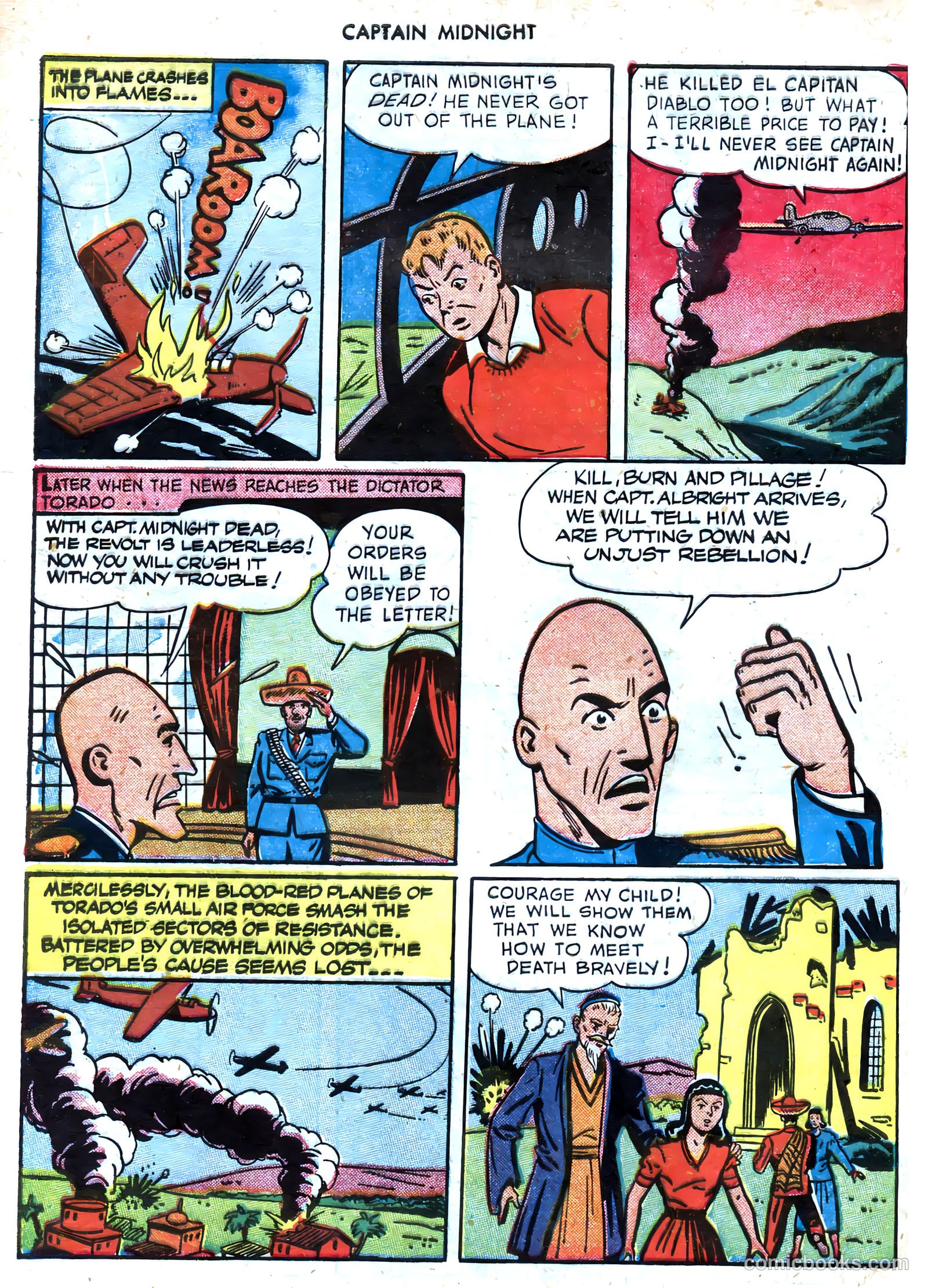 Captain Midnight #54 — page 46 of 52