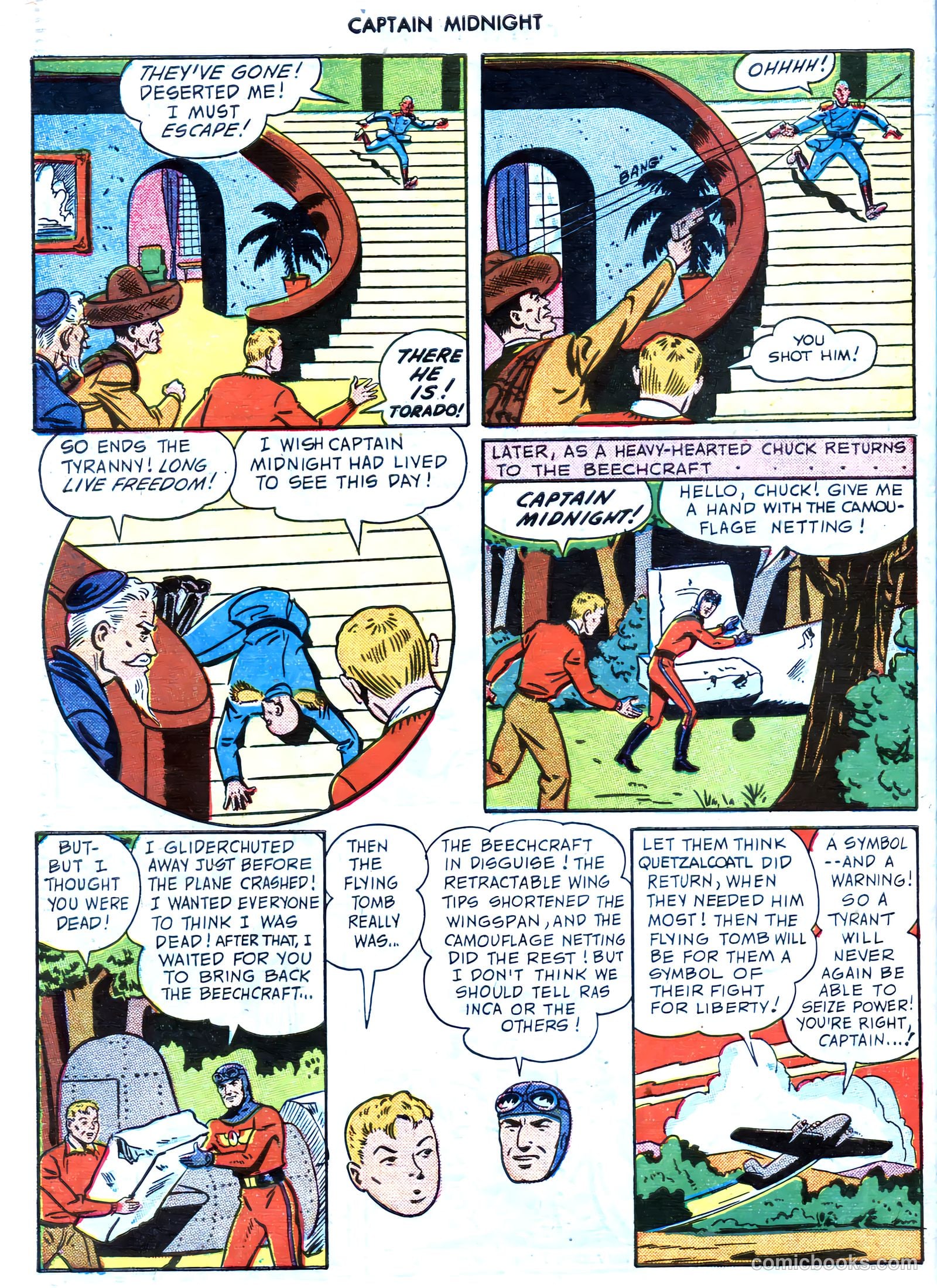 Captain Midnight #54 — page 48 of 52
