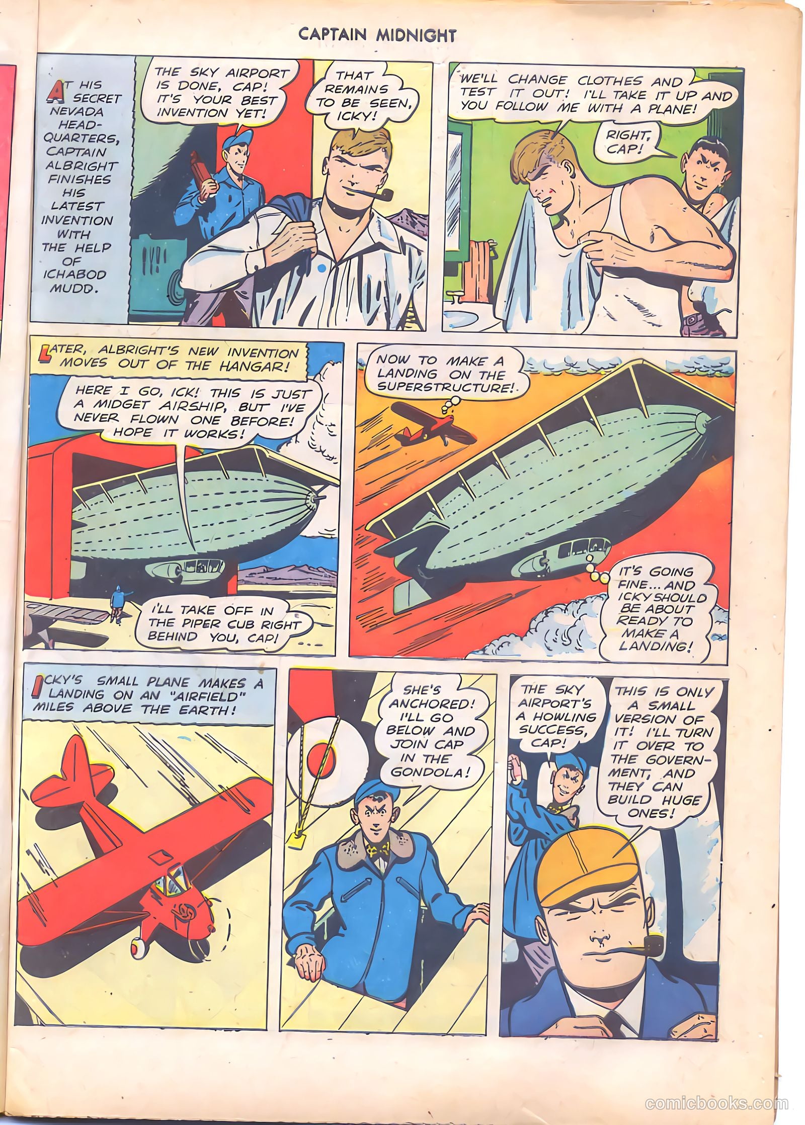 Captain Midnight #55 — page 5 of 52
