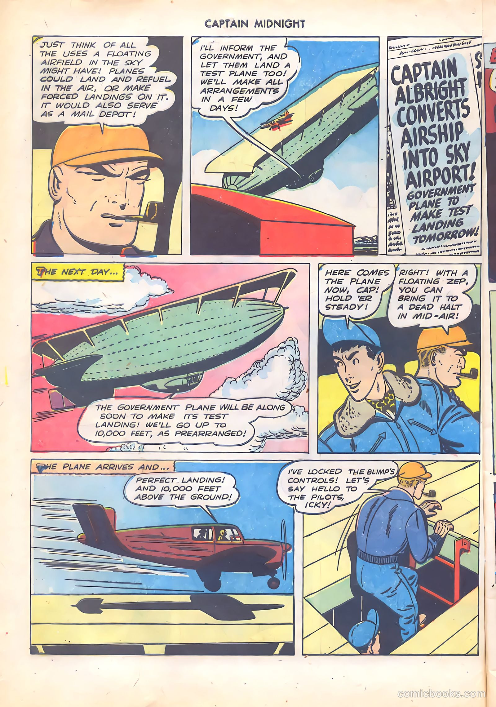 Captain Midnight #55 — page 6 of 52
