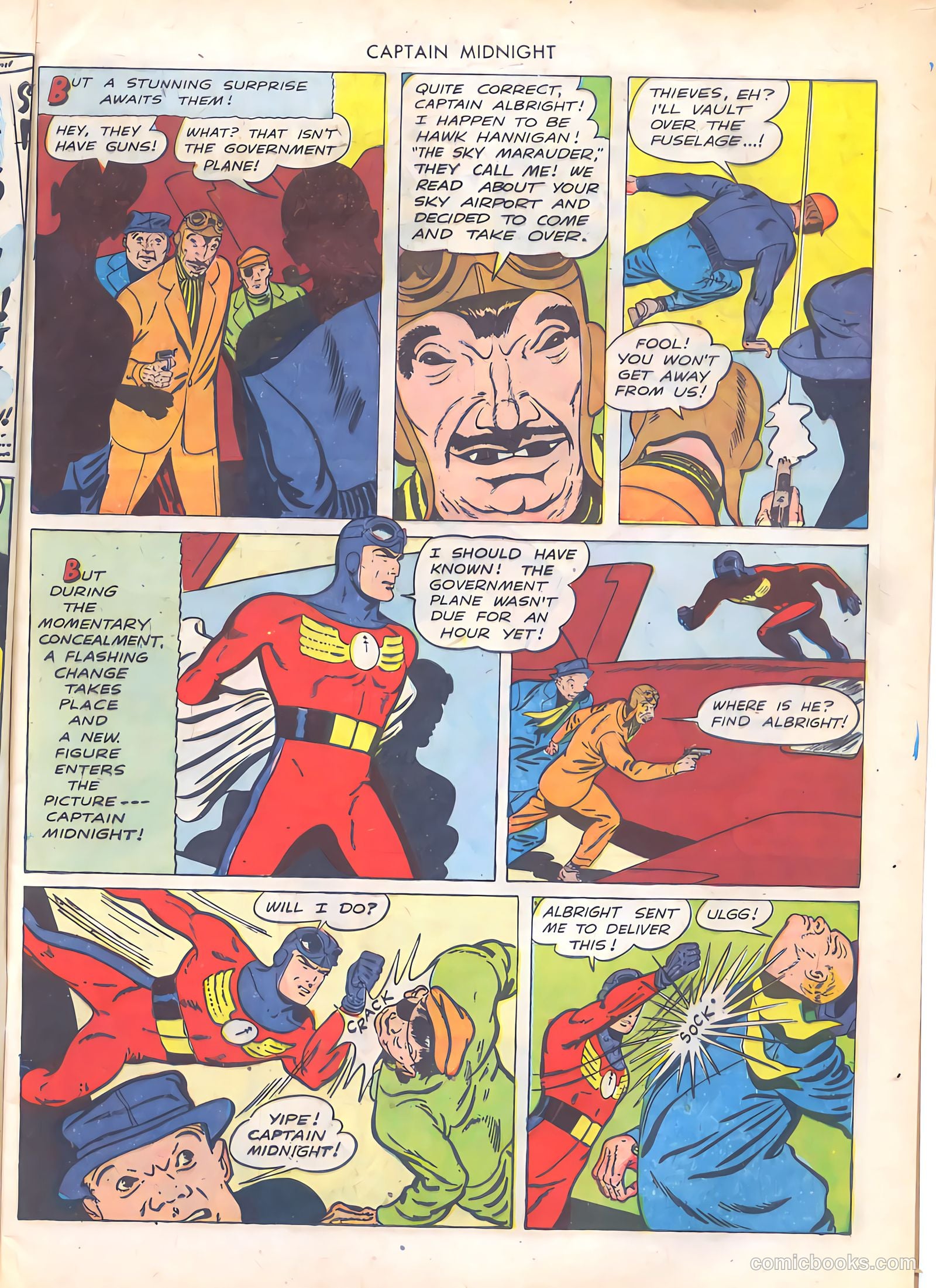 Captain Midnight #55 — page 7 of 52