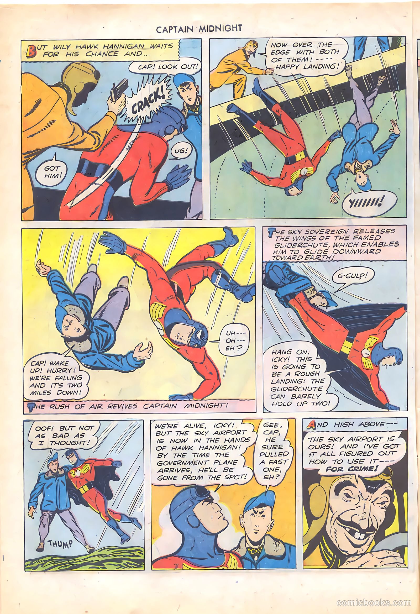 Captain Midnight #55 — page 8 of 52