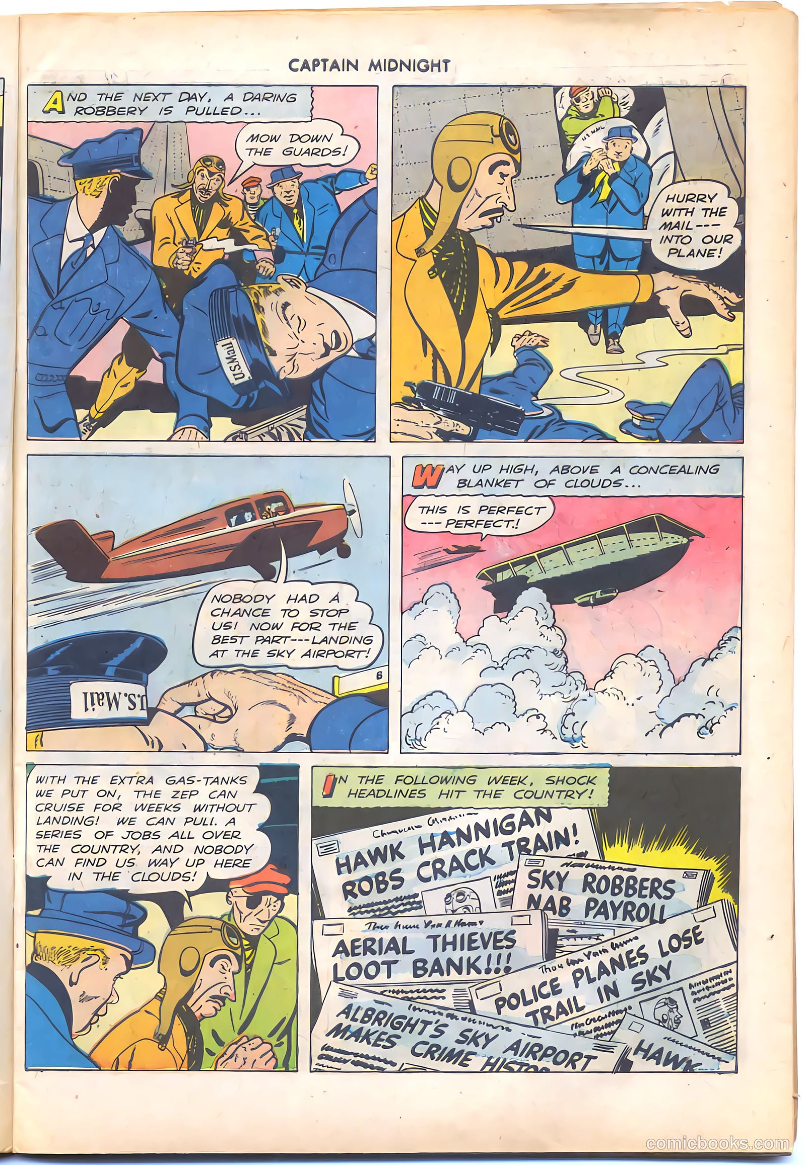 Captain Midnight #55 — page 9 of 52