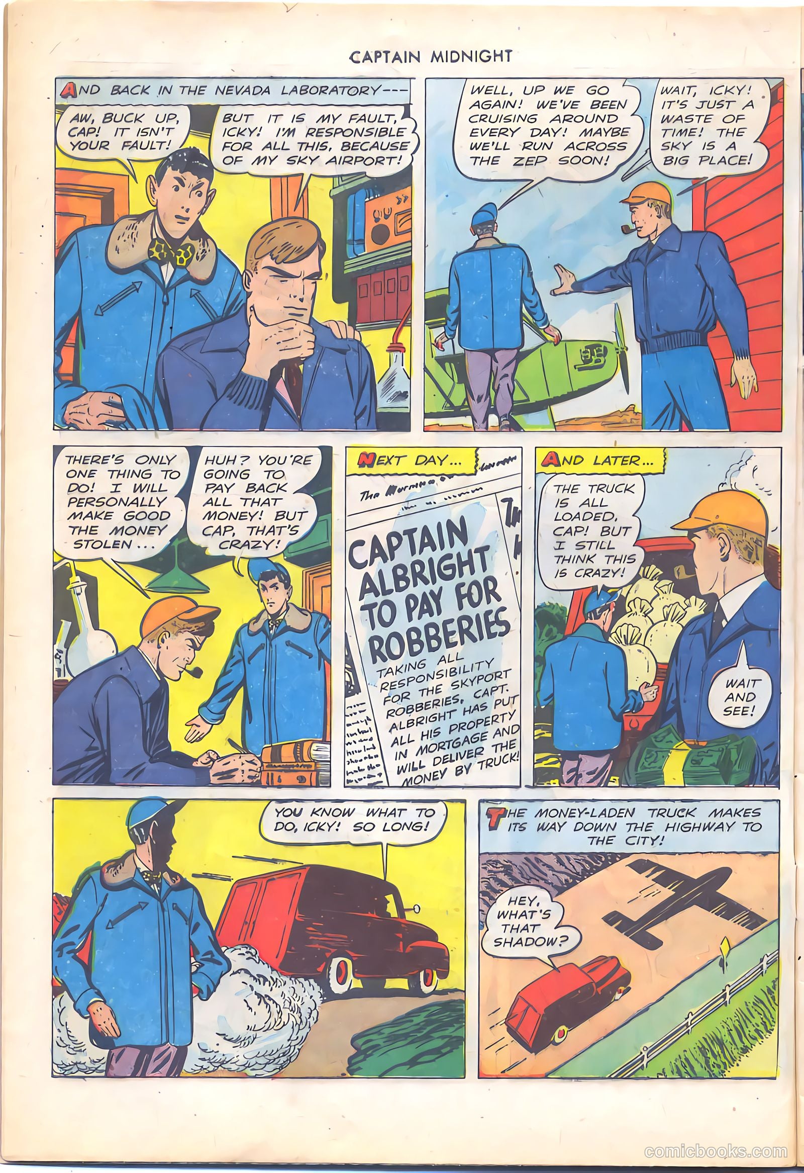 Captain Midnight #55 — page 10 of 52