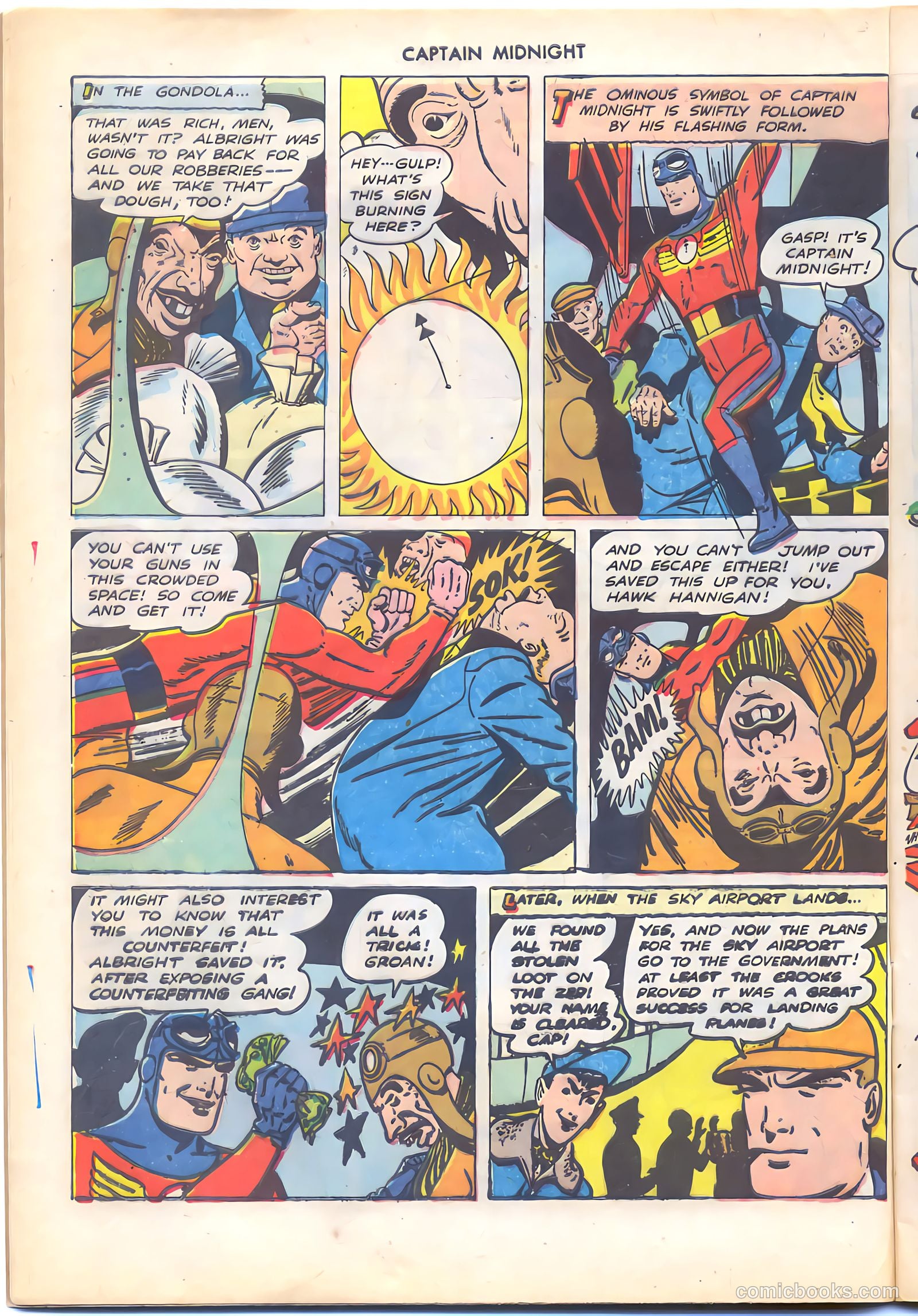Captain Midnight #55 — page 12 of 52