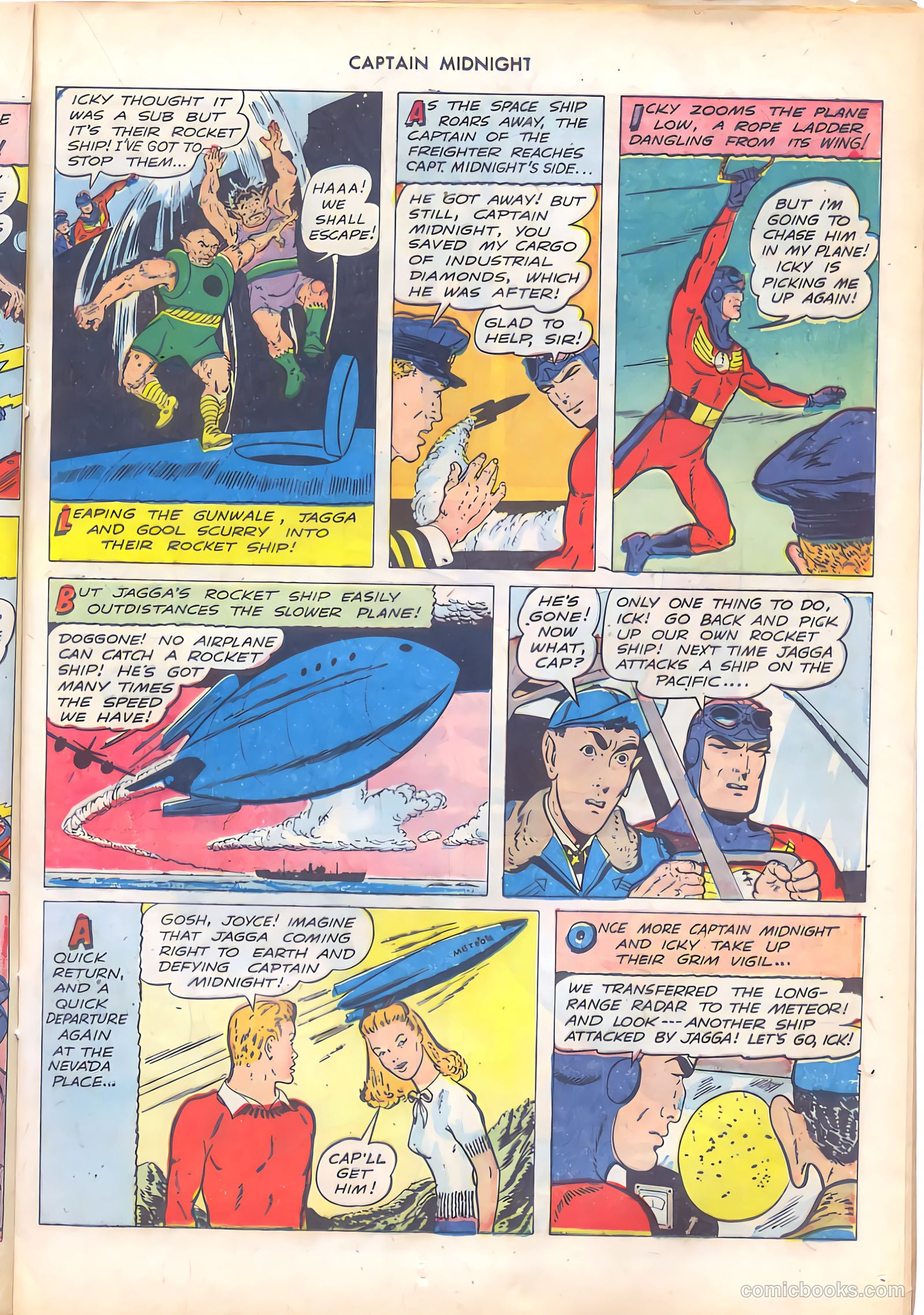Captain Midnight #55 — page 19 of 52