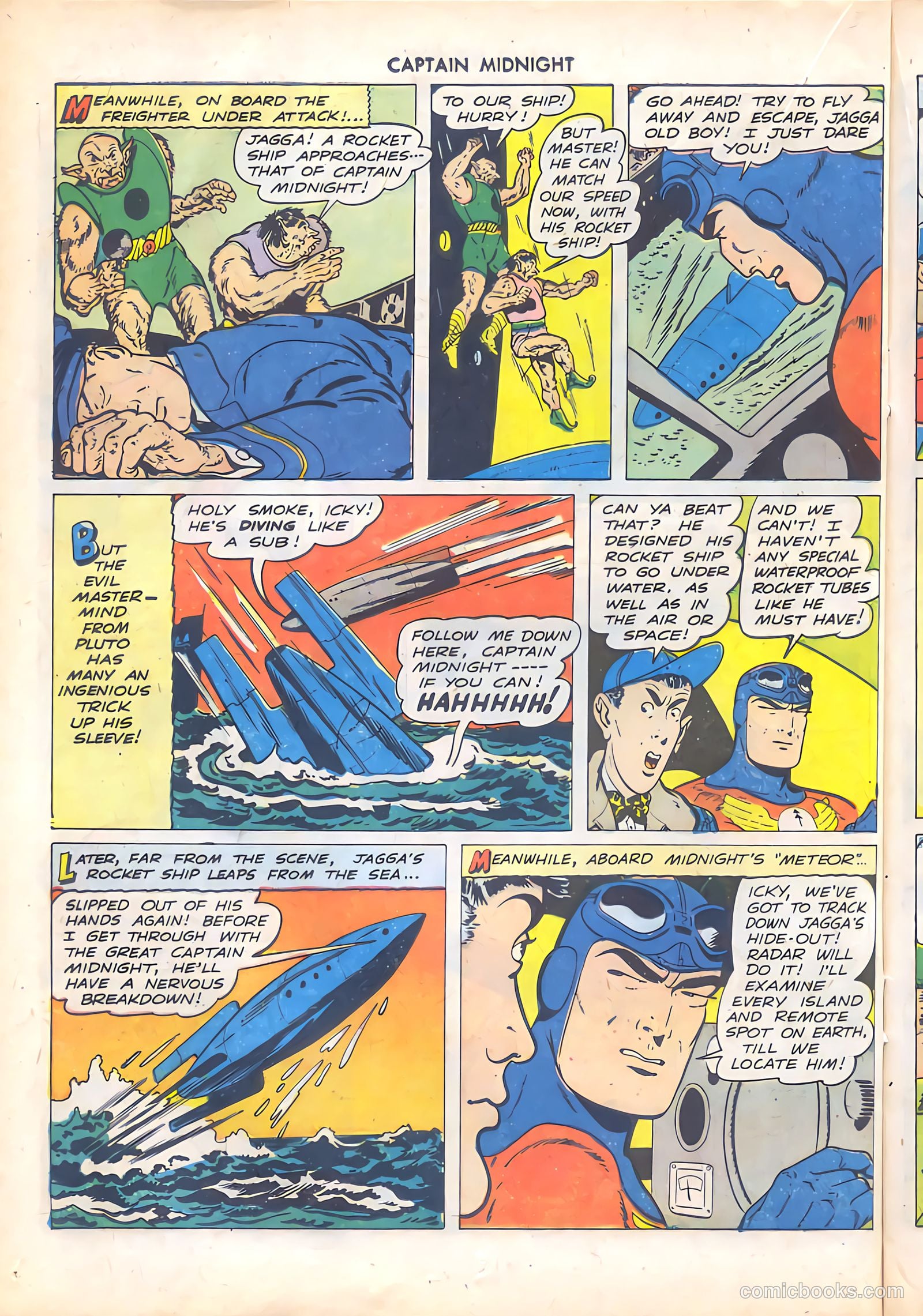 Captain Midnight #55 — page 20 of 52