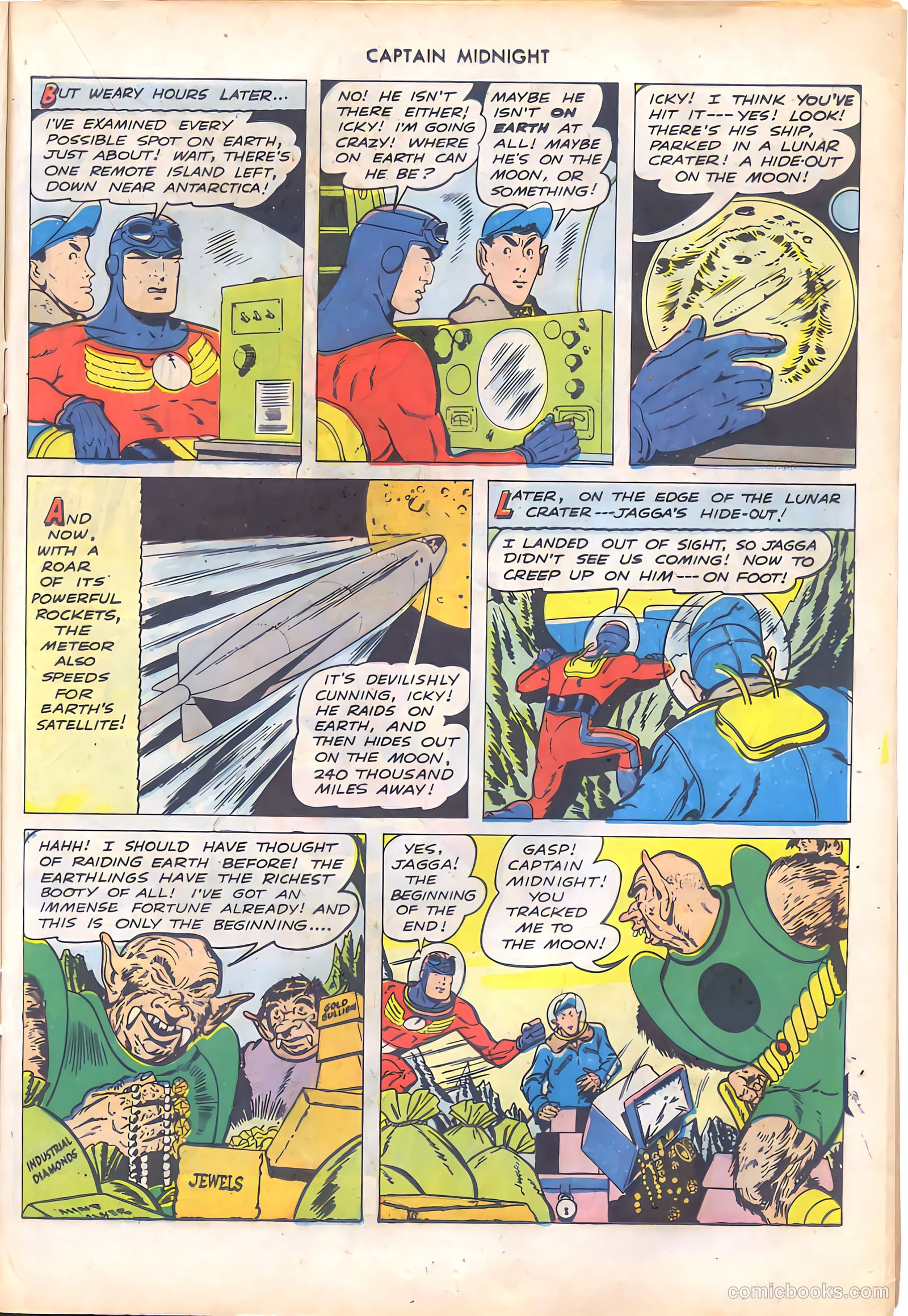 Captain Midnight #55 — page 21 of 52